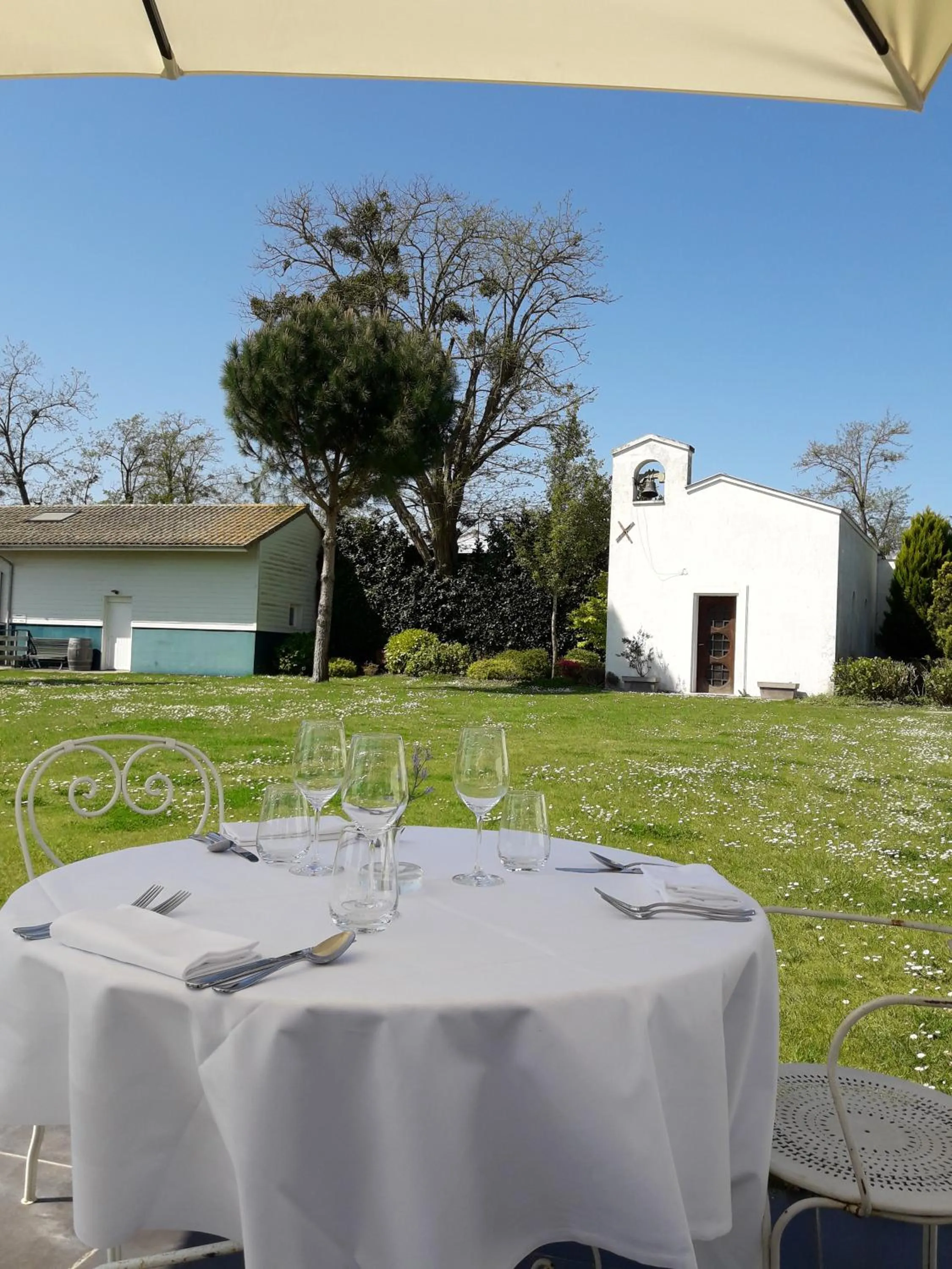 Patio in Domaine de Larchey
