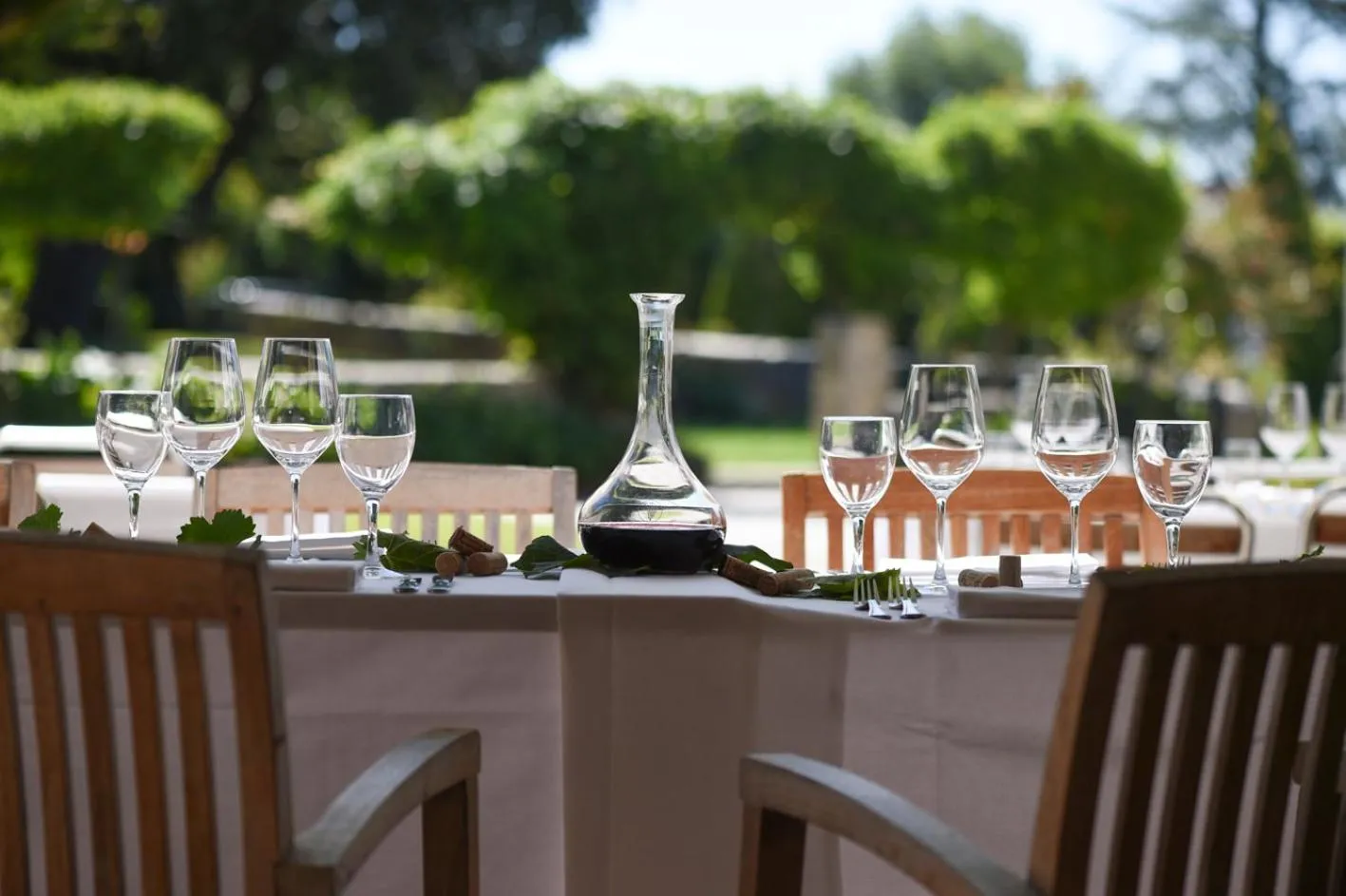 Patio in Domaine de Larchey