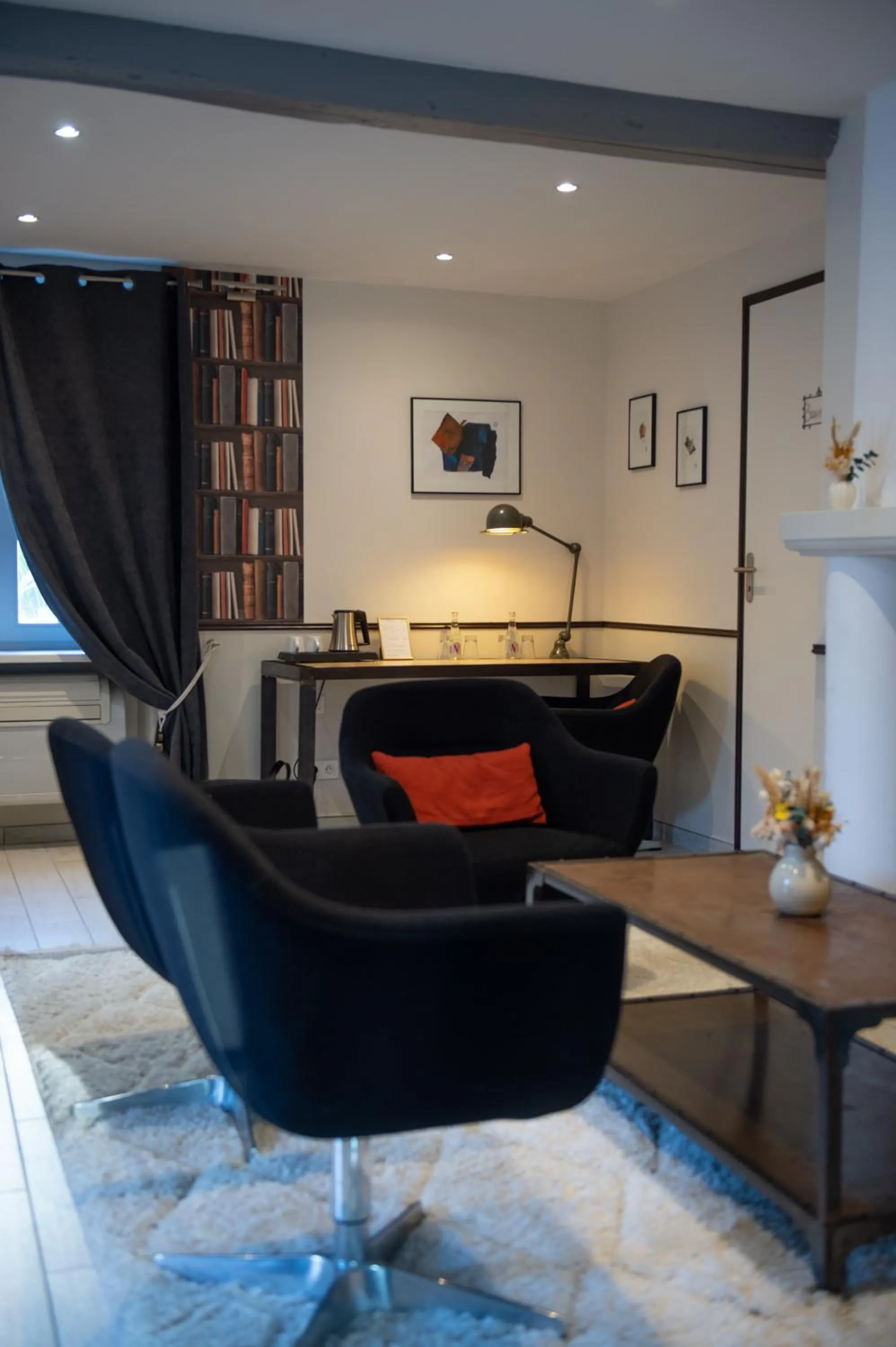 Seating area in Domaine de Larchey