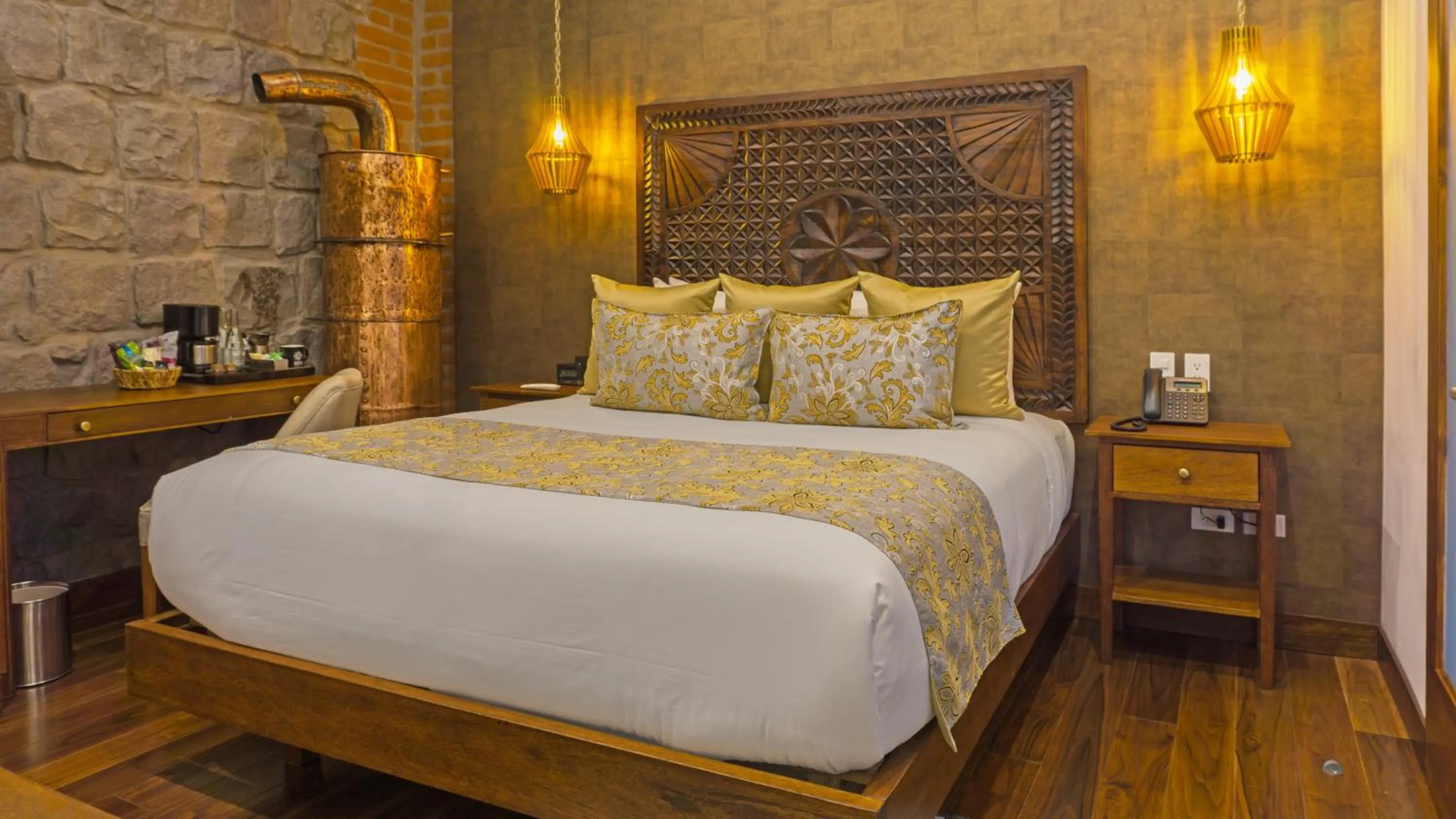 Bed in Hotel Otavalo by Art Hotels