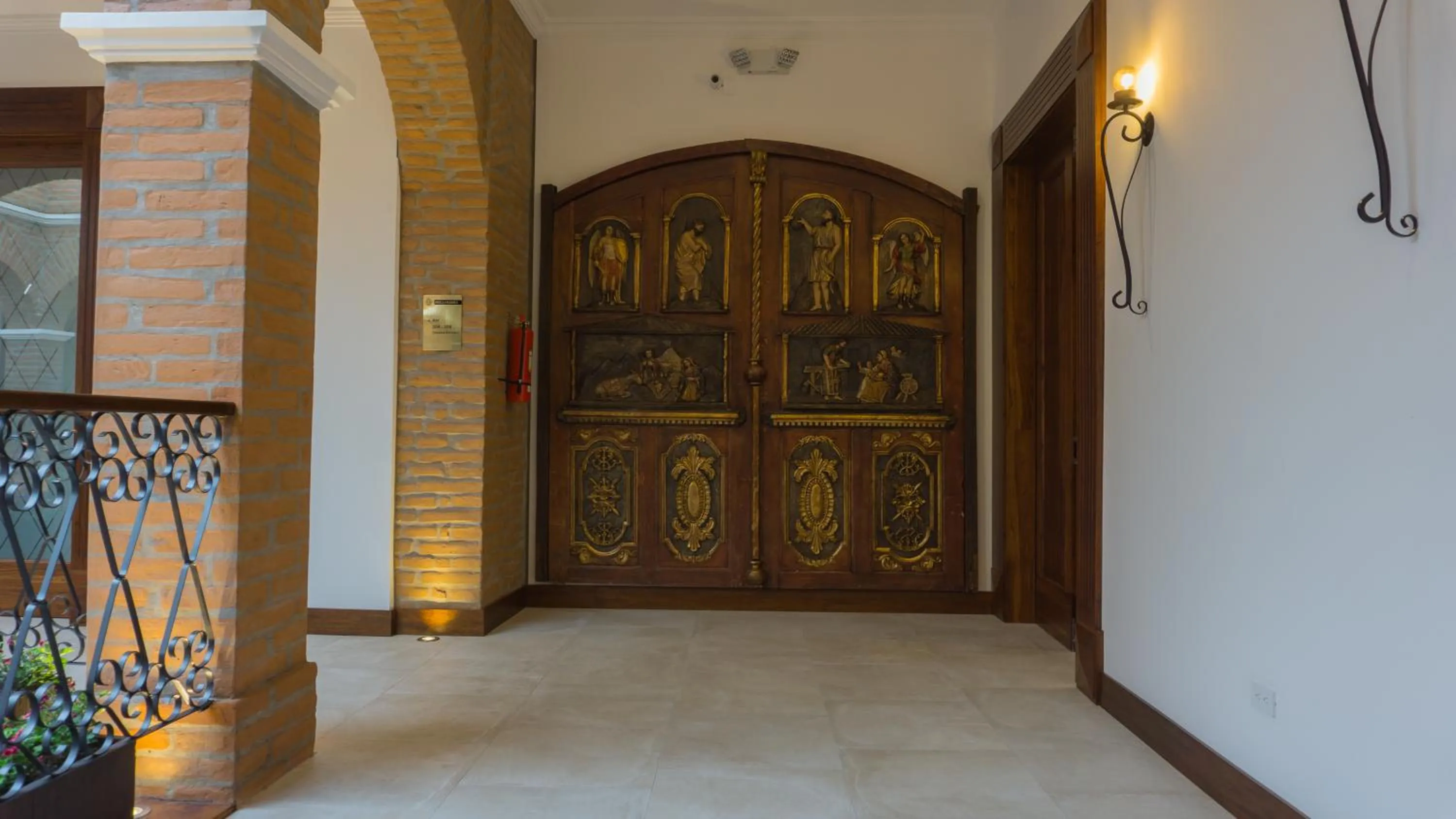 Decorative detail in Hotel Otavalo by Art Hotels