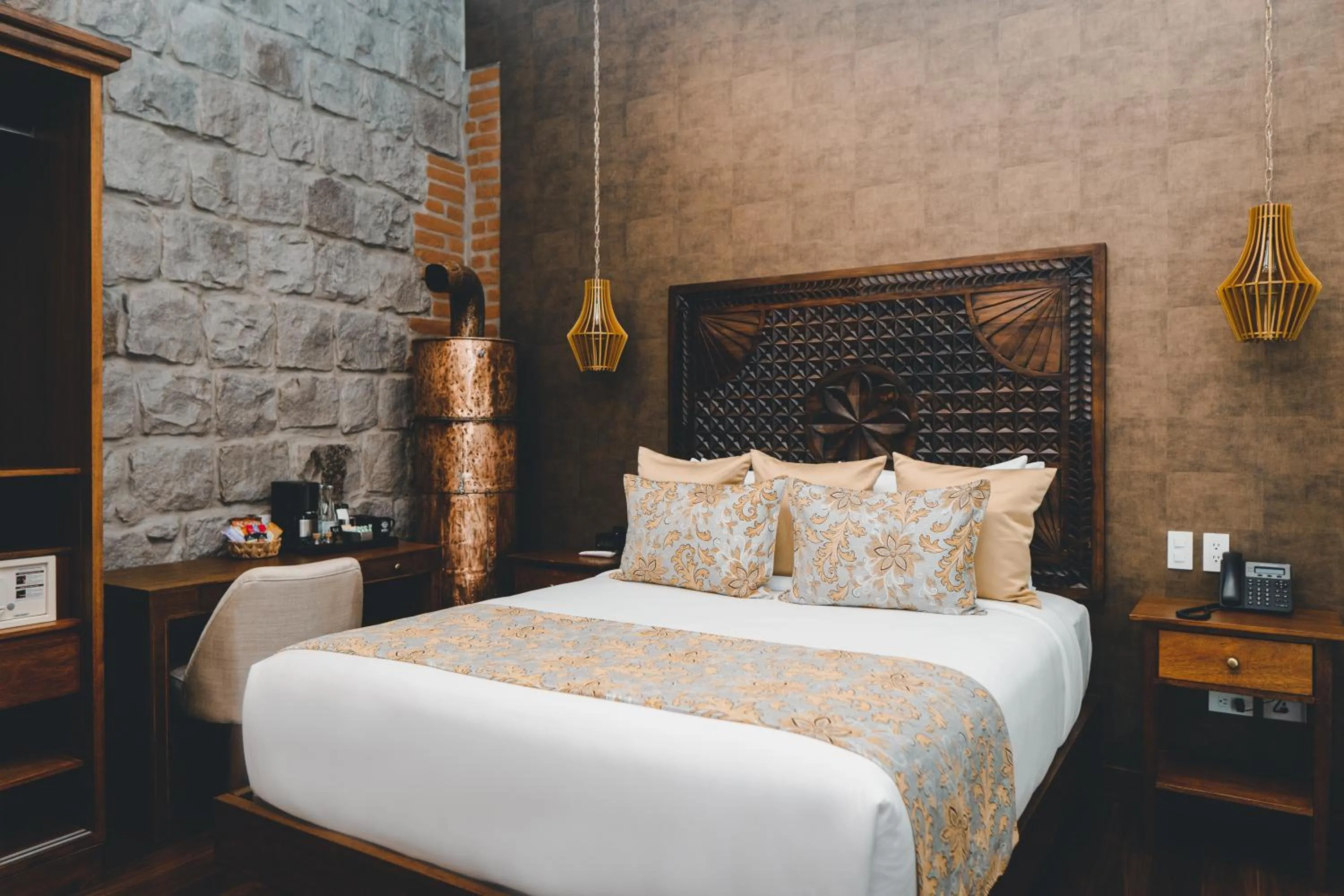 Bed in Hotel Otavalo by Art Hotels