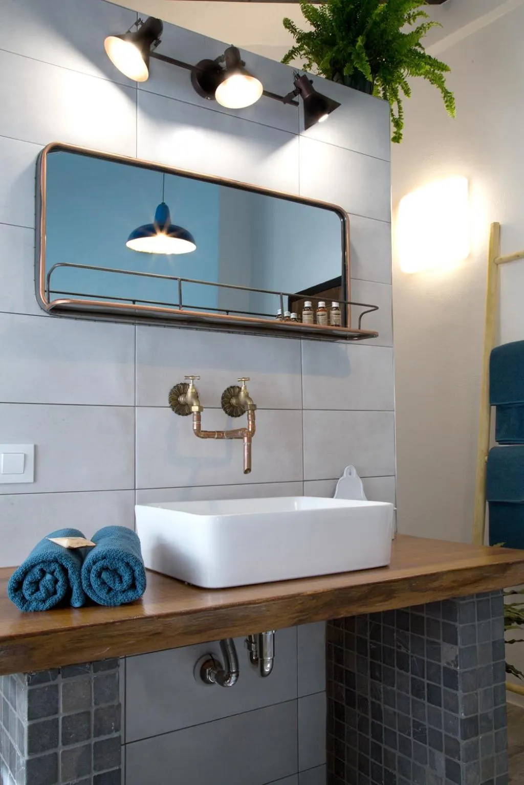 Bathroom in Boutique Hotel Rancho Los Lobos