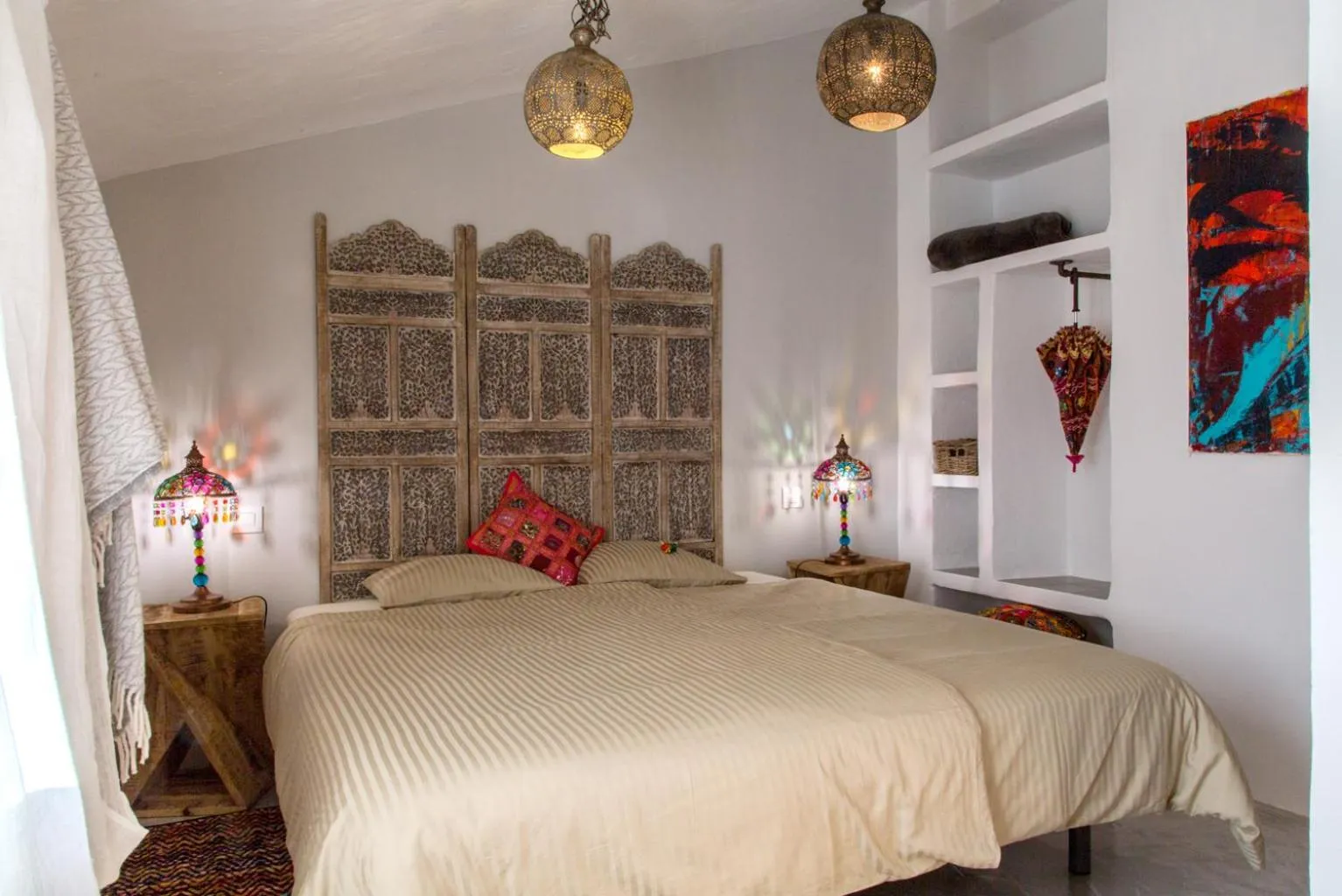 Bedroom in Boutique Hotel Rancho Los Lobos
