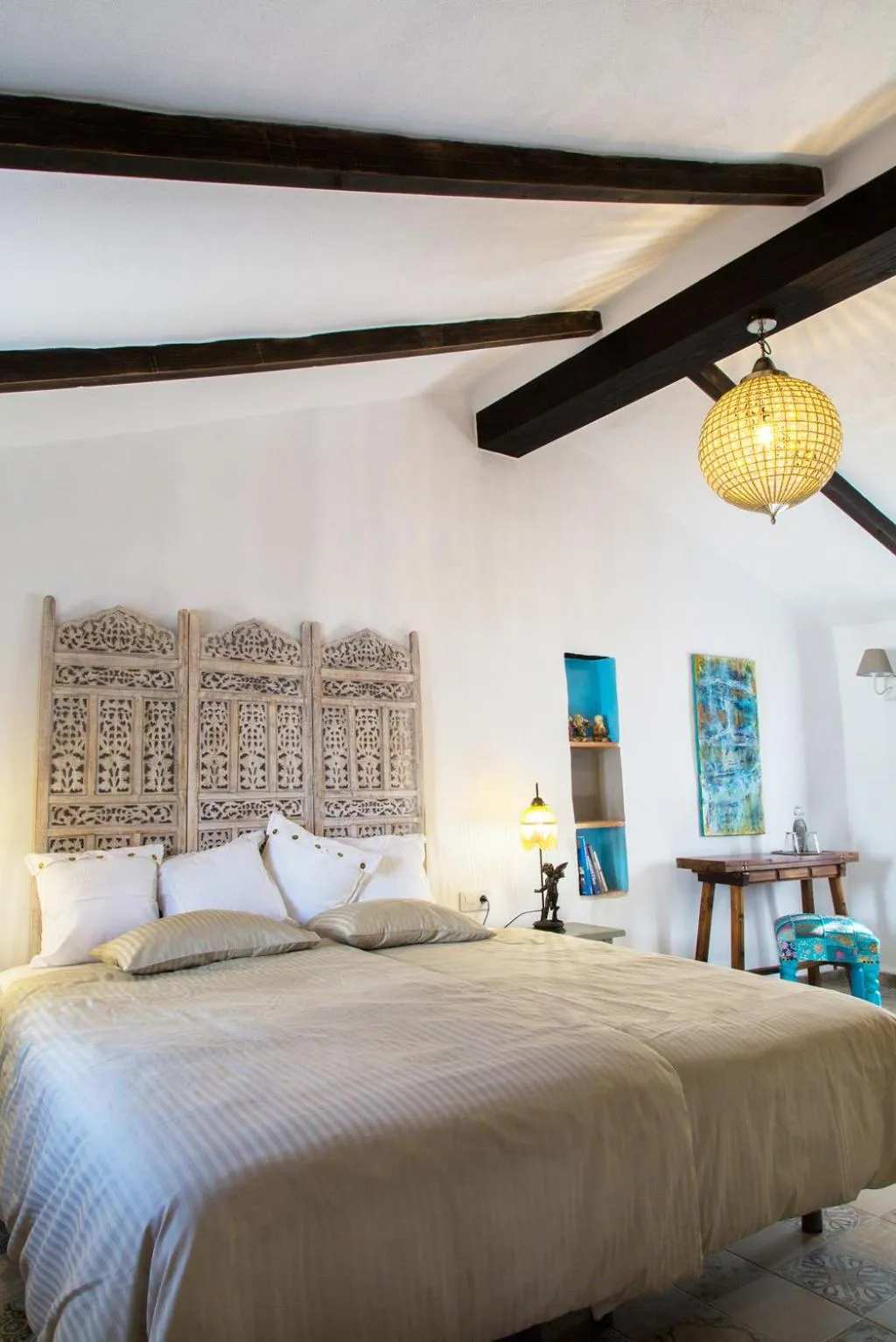 Bedroom in Boutique Hotel Rancho Los Lobos