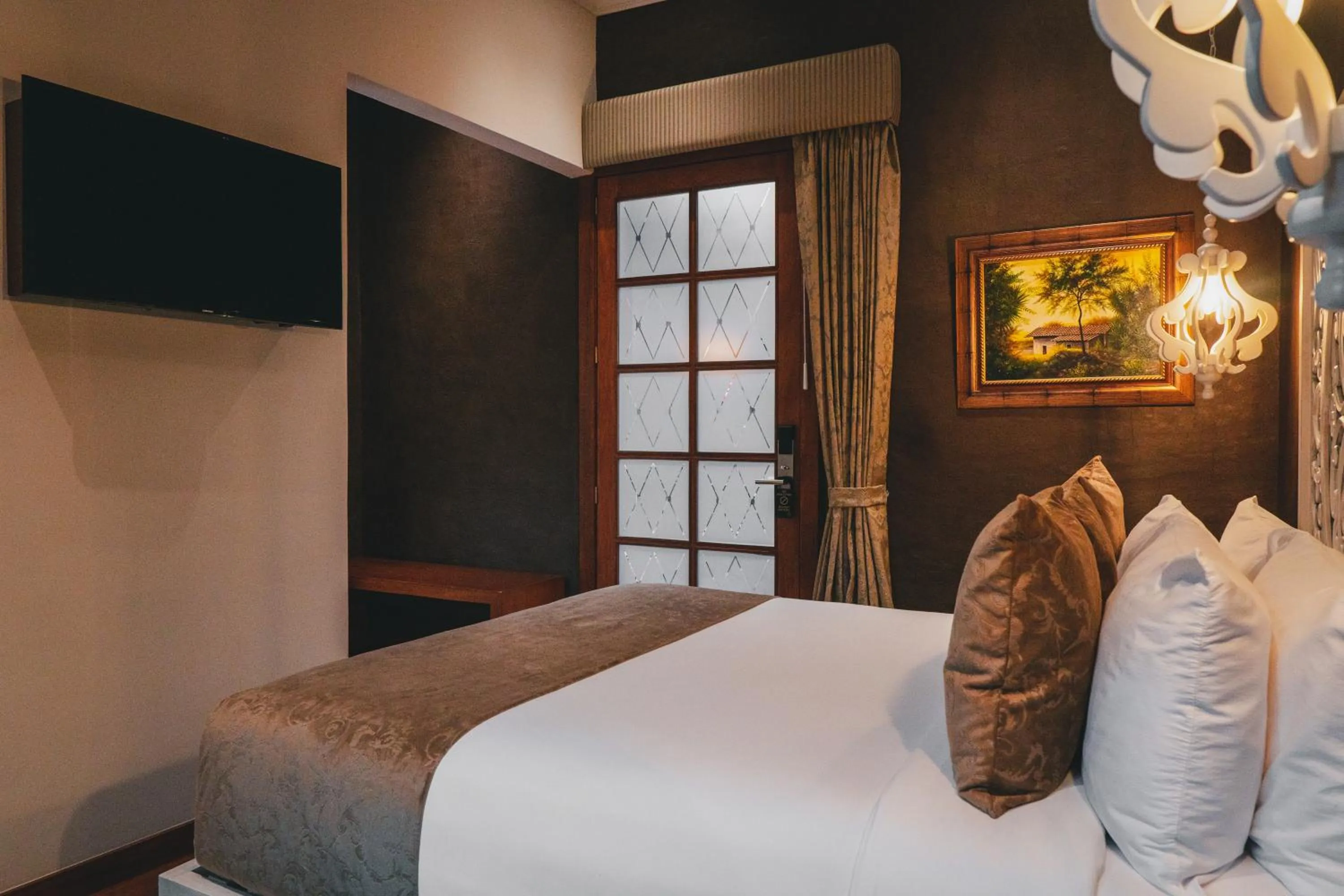 Bed in Hotel Cruz del Vado by Art Hotels