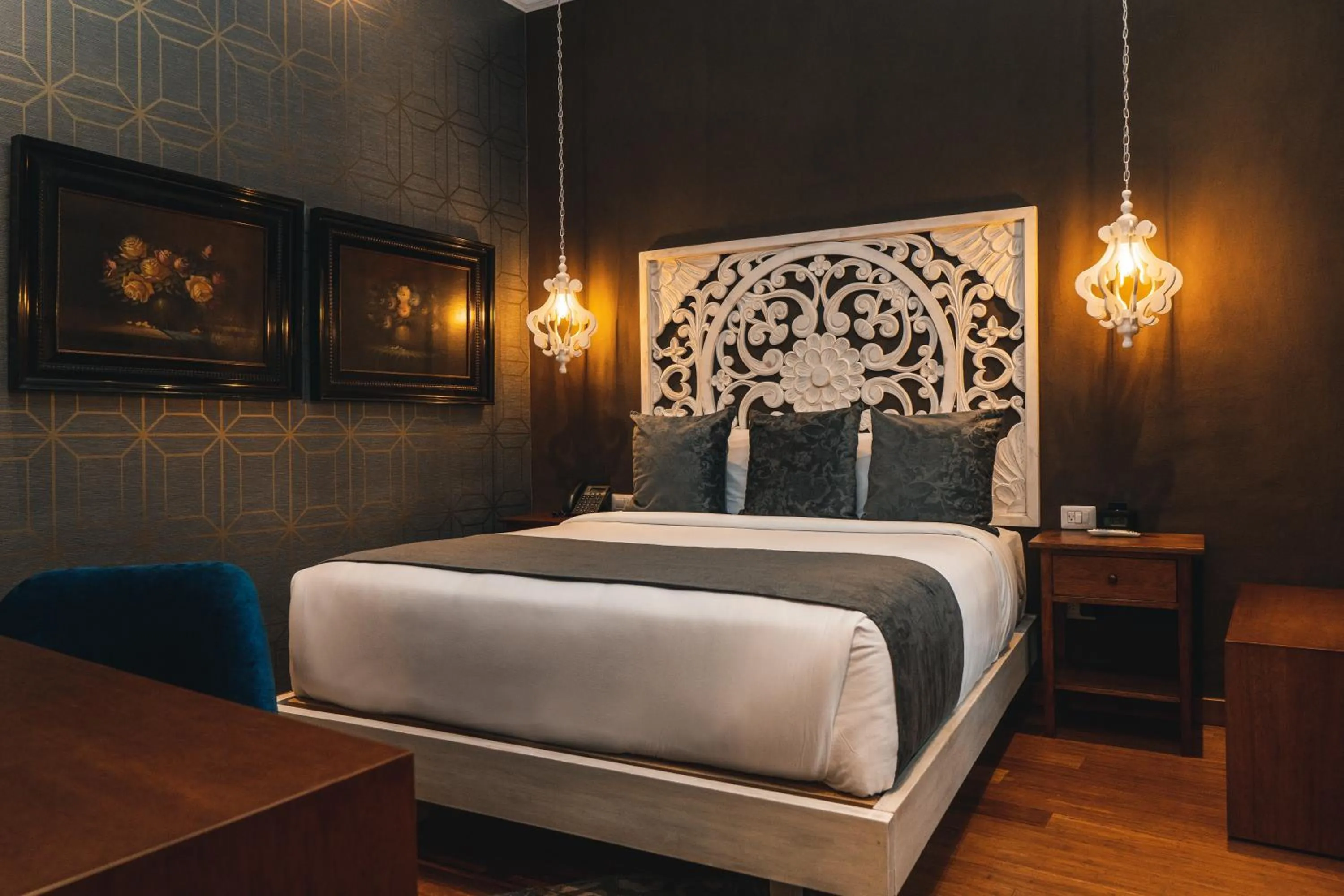 Bed in Hotel Cruz del Vado by Art Hotels