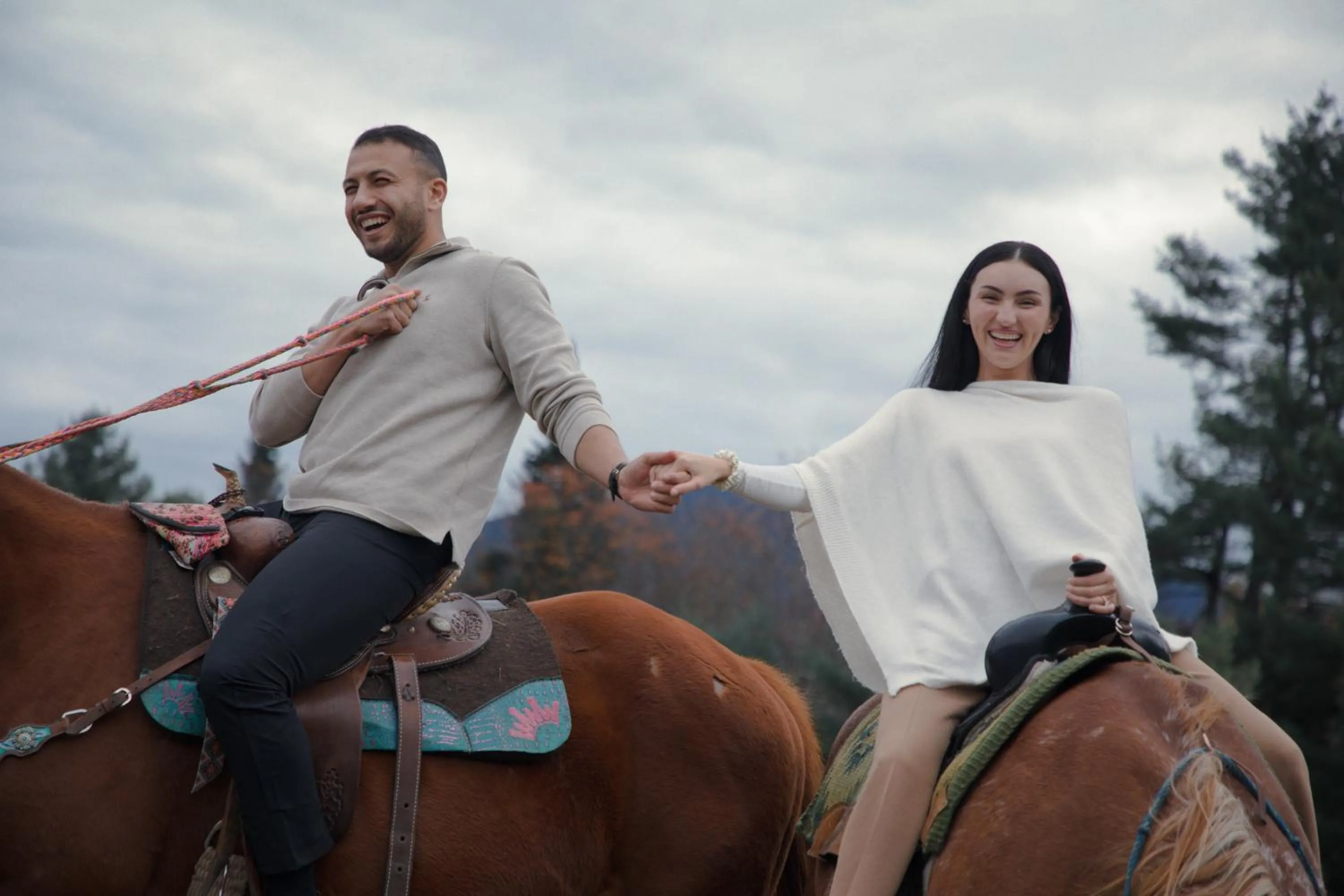 Horse-riding in Franconia Inn