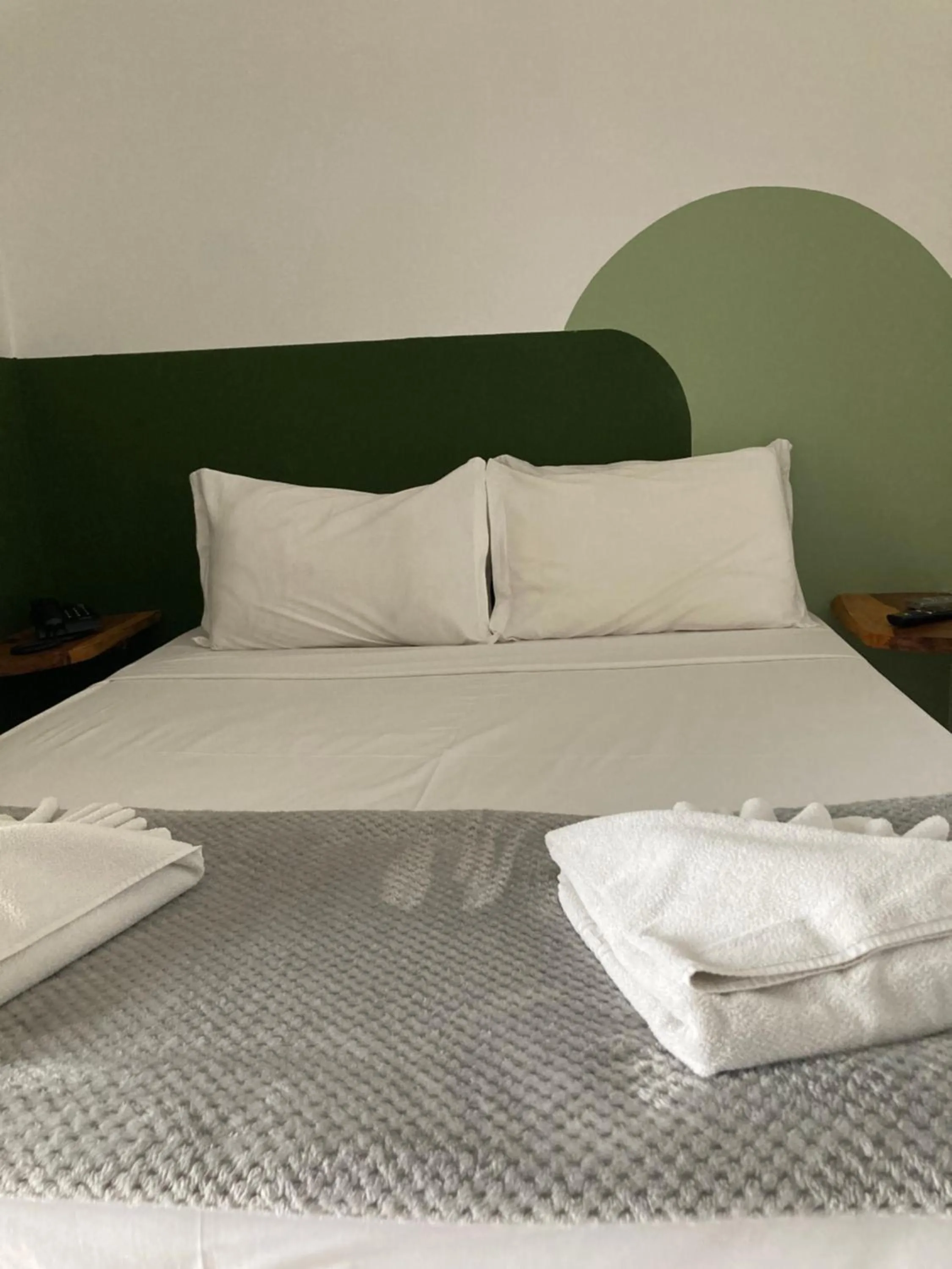 Bed in Pousada Pau Brasil Ubu