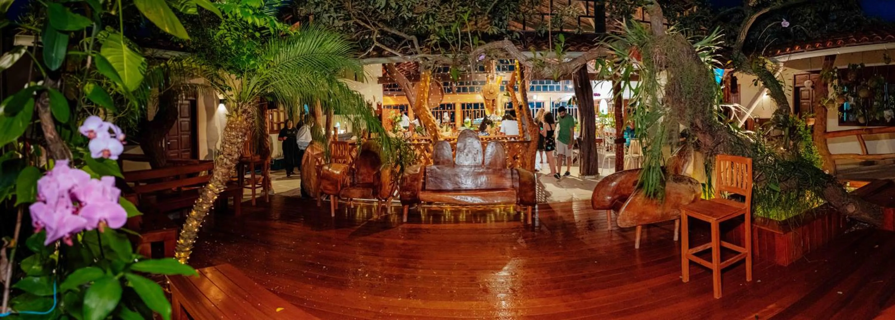 Garden in Pousada Pau Brasil Ubu