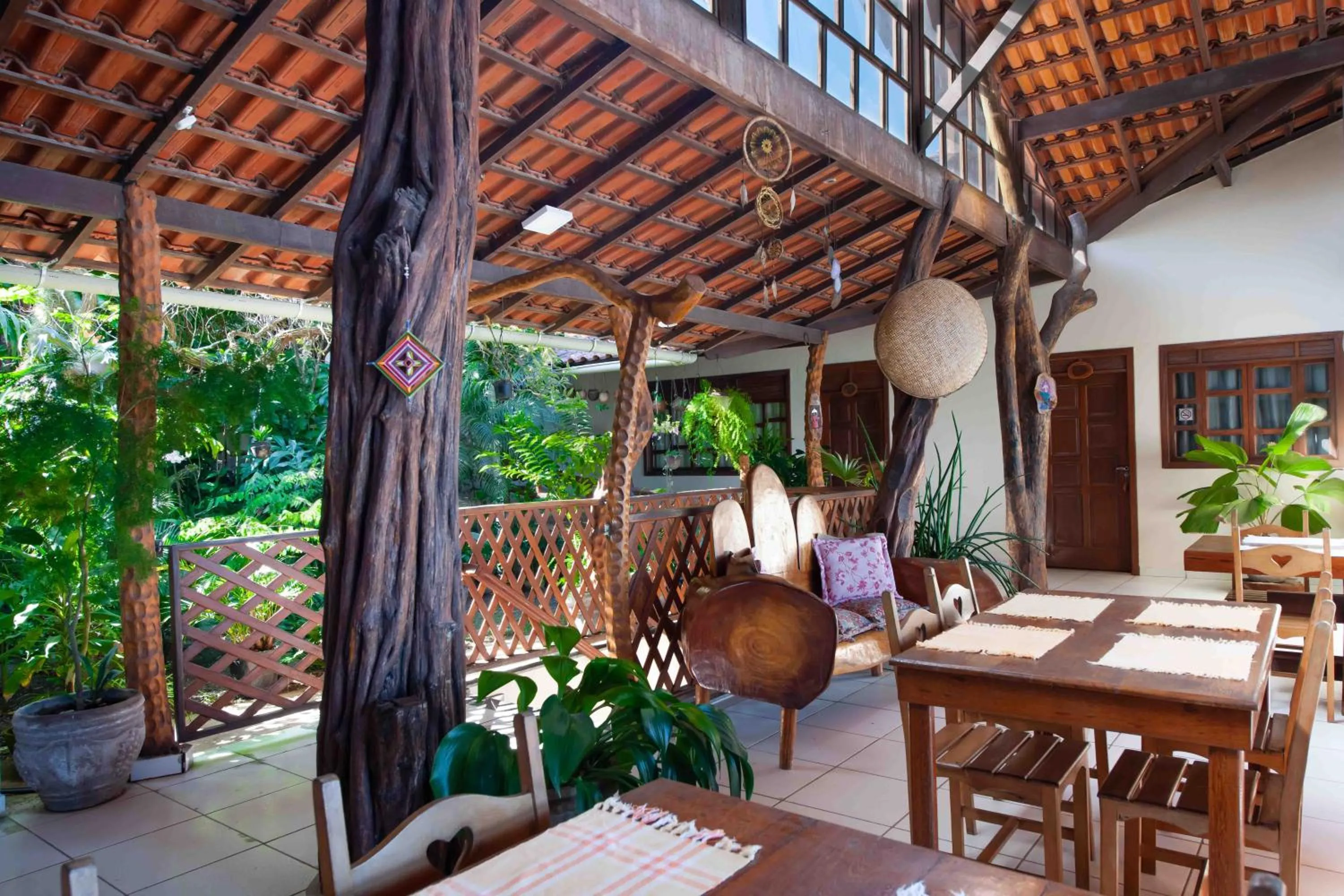 Food and drinks in Pousada Pau Brasil Ubu