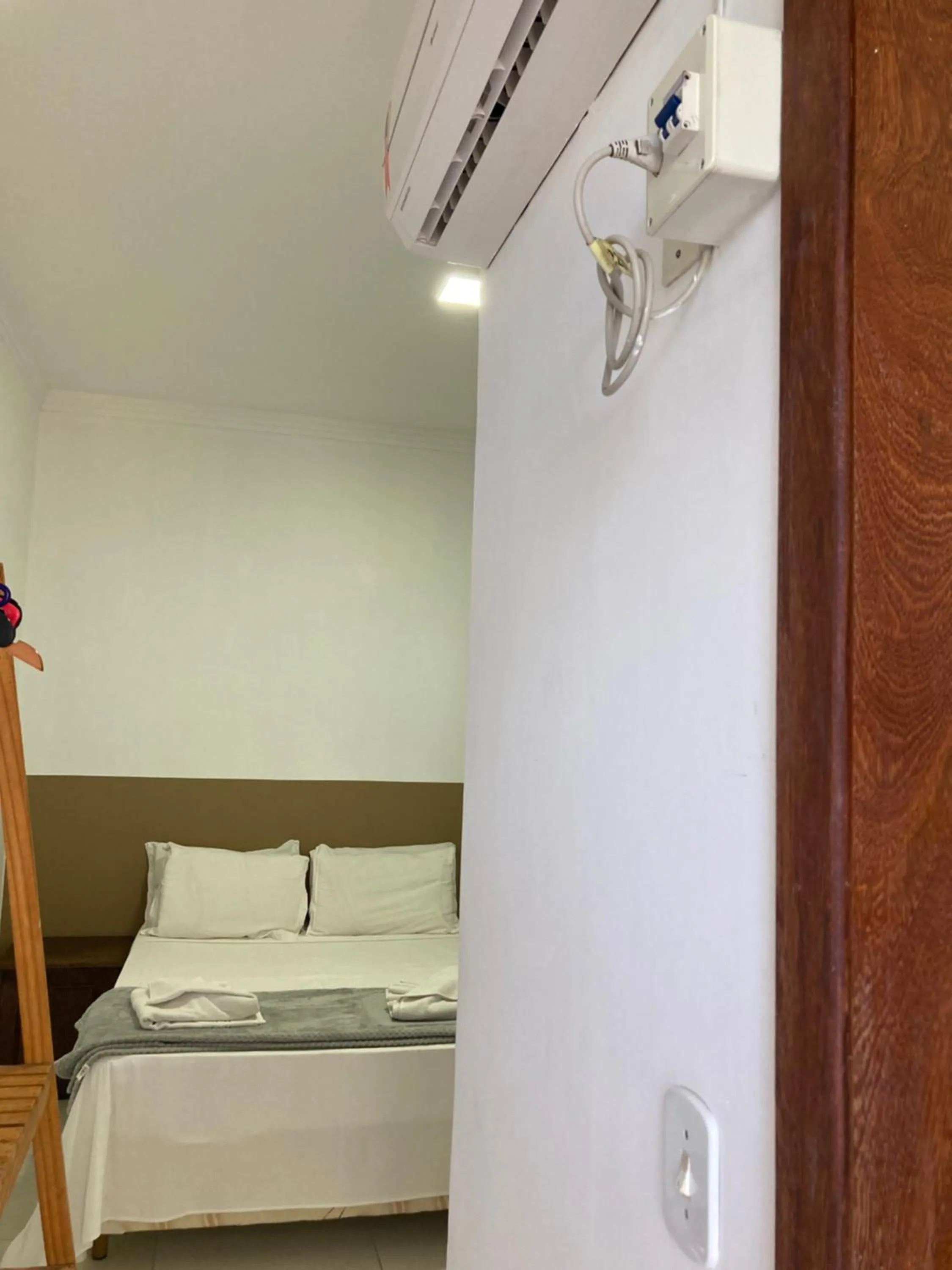 Bed in Pousada Pau Brasil Ubu