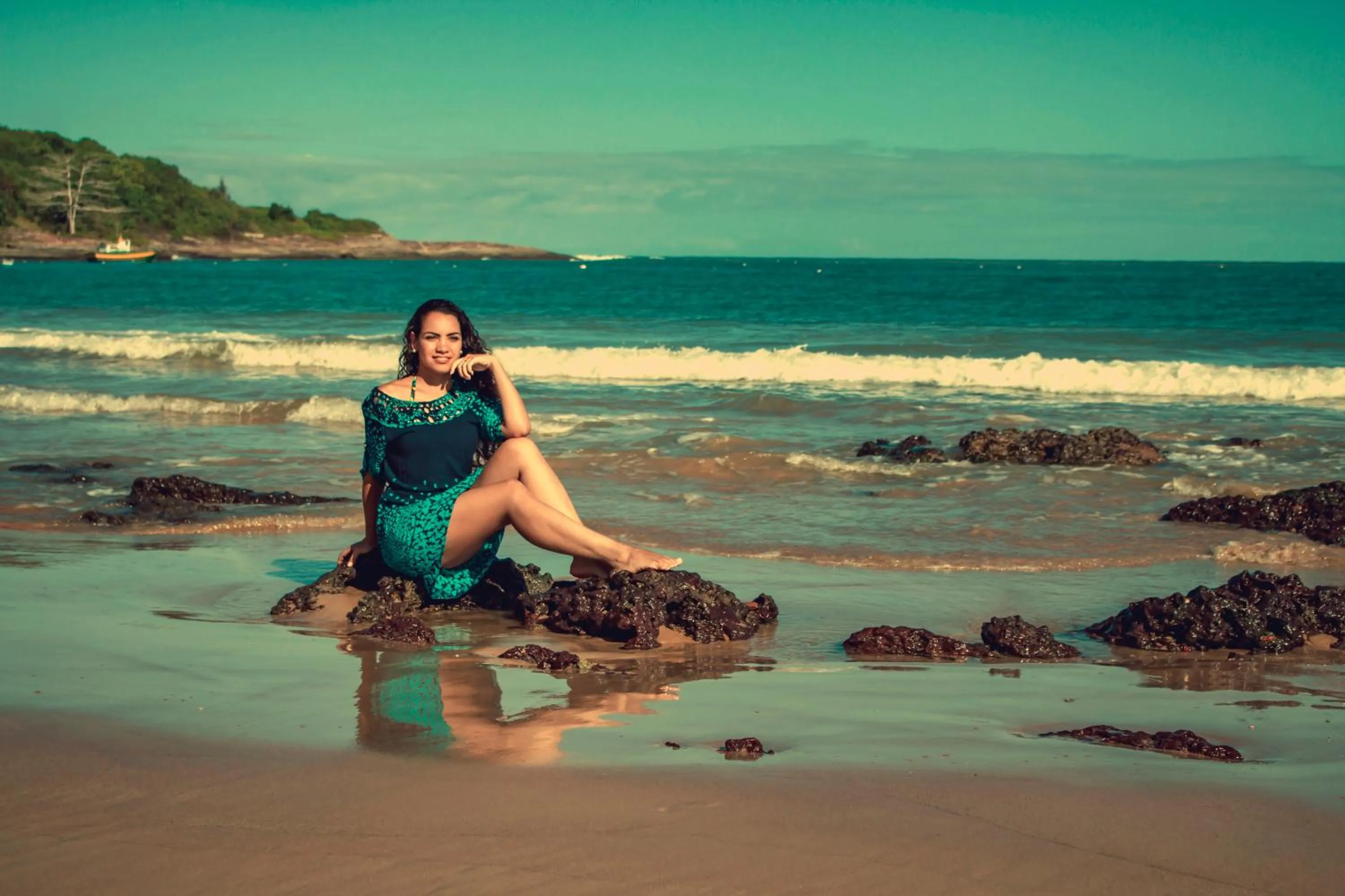 Beach in Pousada Pau Brasil Ubu
