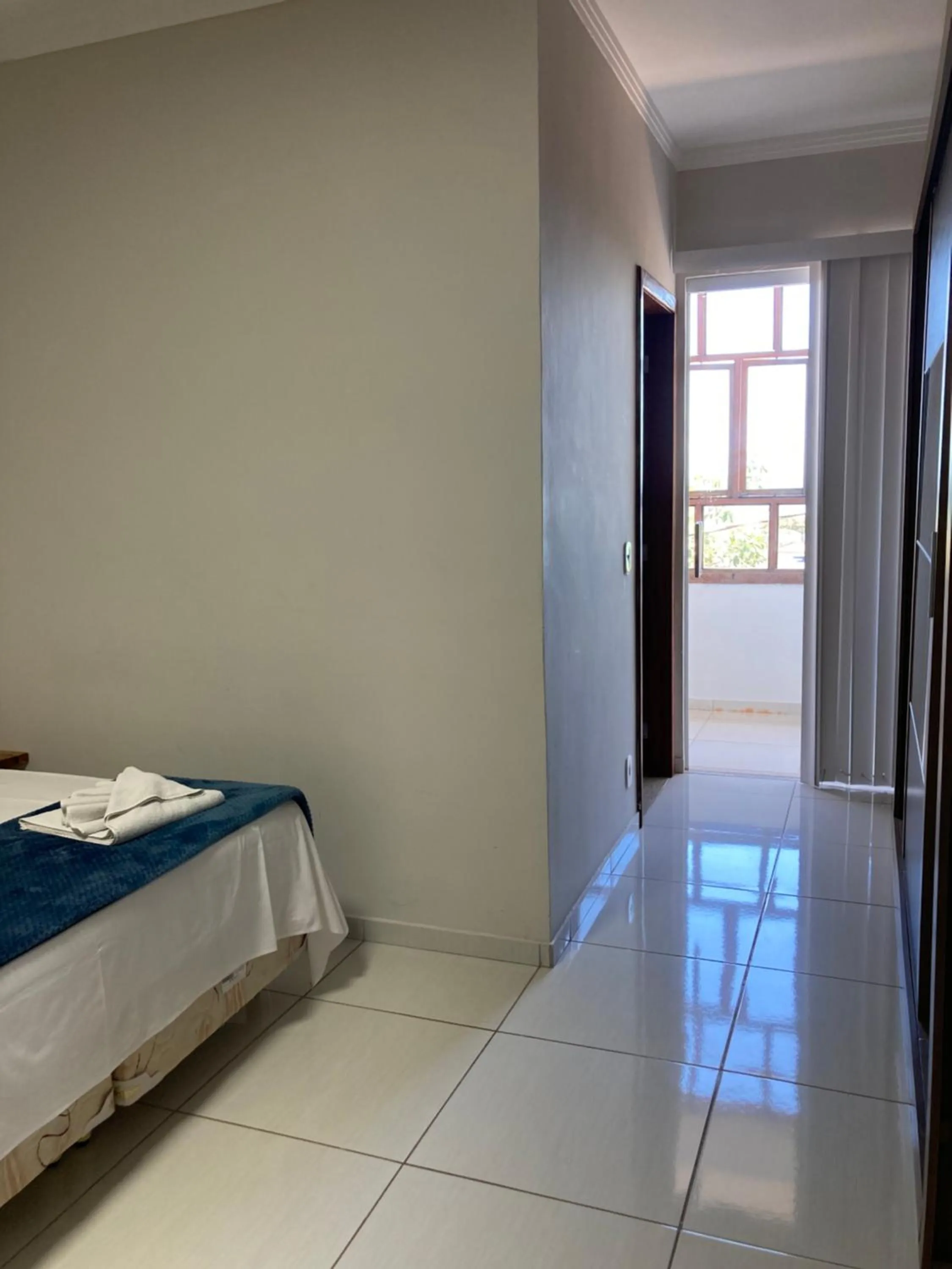 Bed in Pousada Pau Brasil Ubu