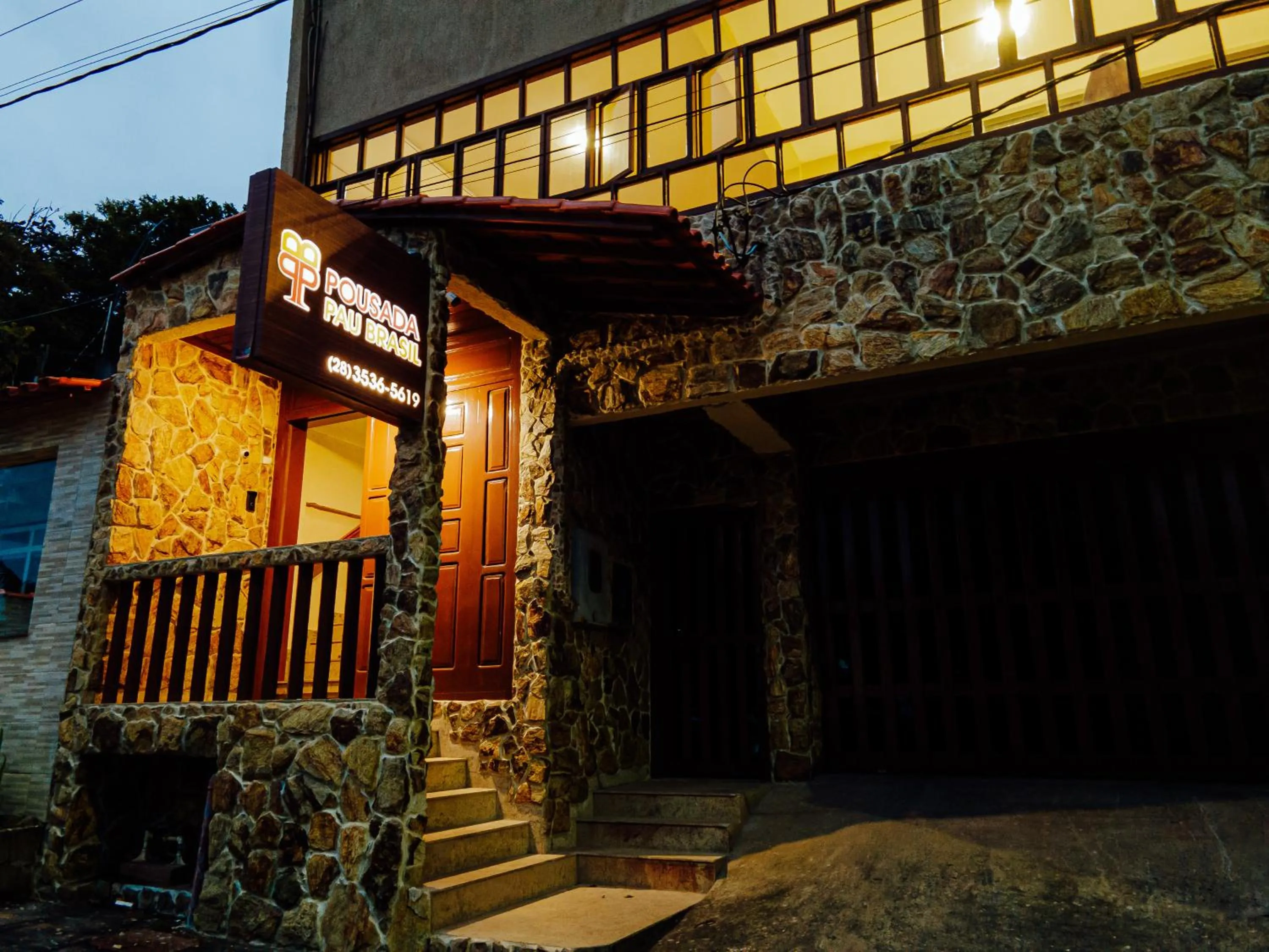 Facade/entrance in Pousada Pau Brasil Ubu