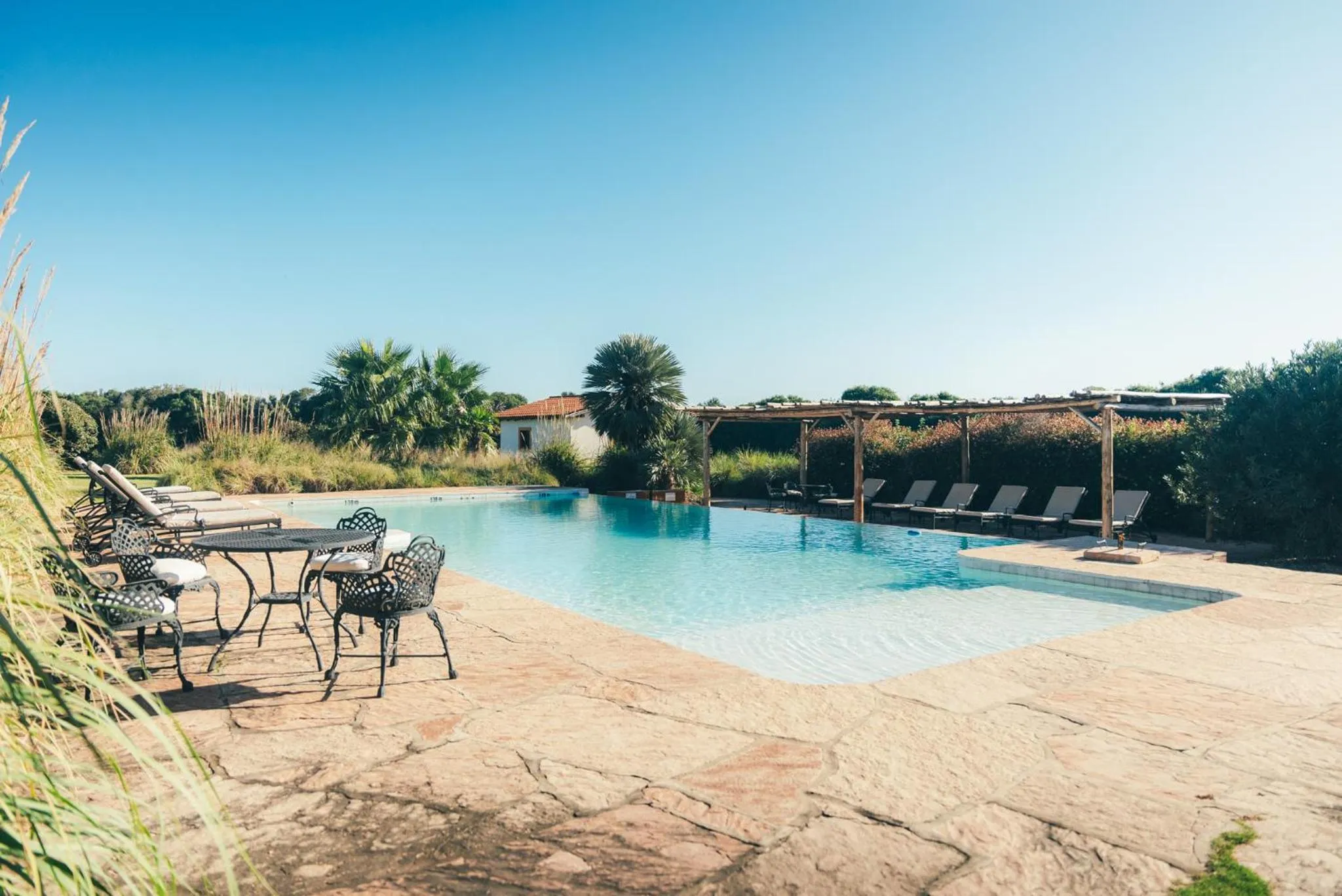 Swimming pool in El Colibri - Relais & Châteaux