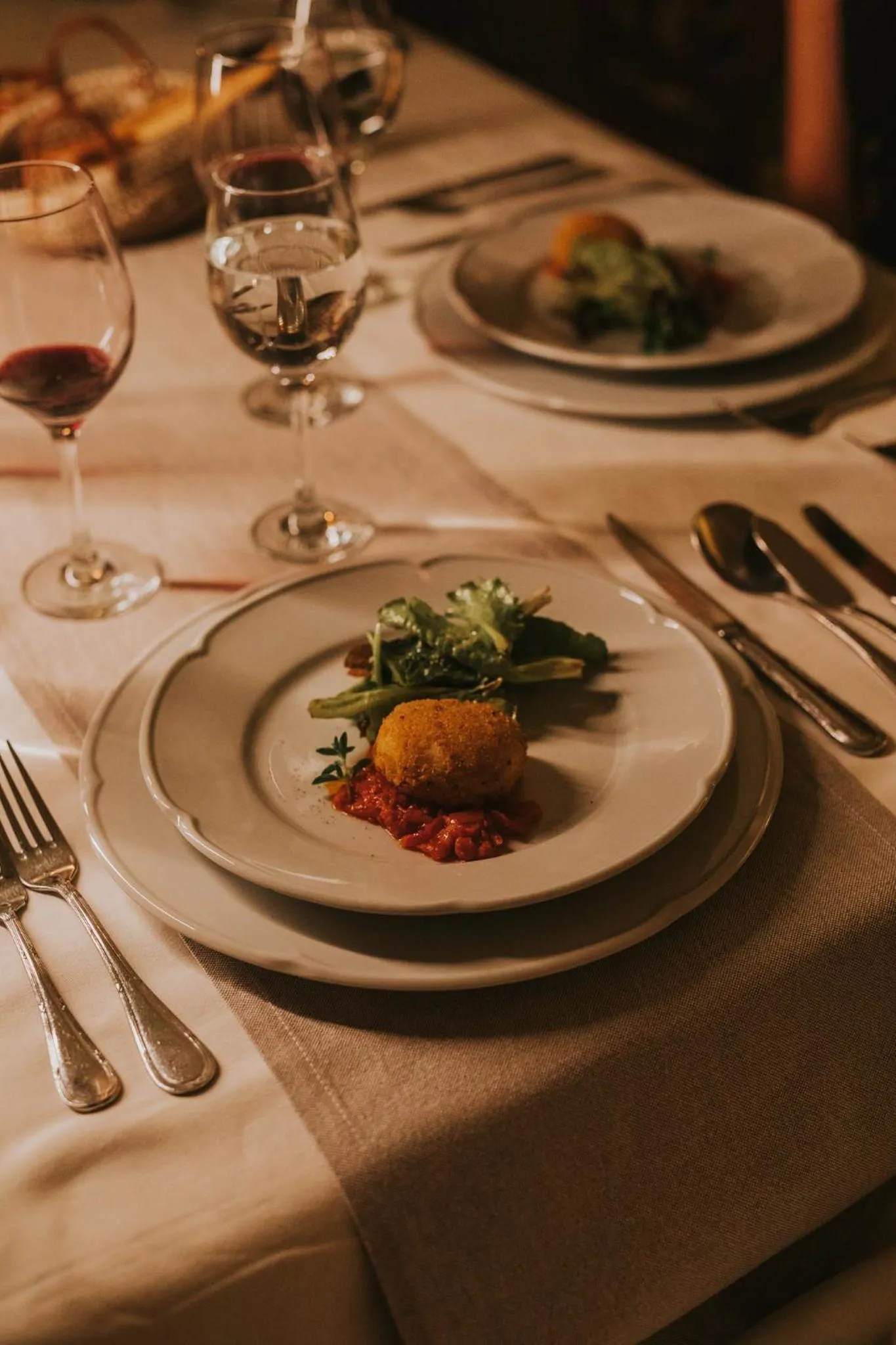 Dinner in El Colibri - Relais & Châteaux