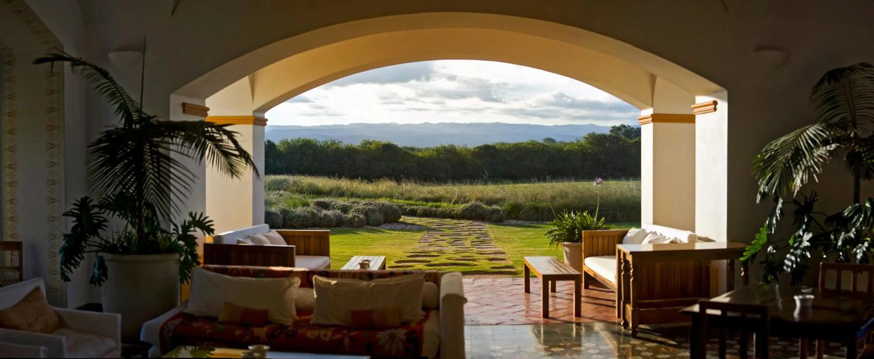 Patio in El Colibri - Relais & Châteaux