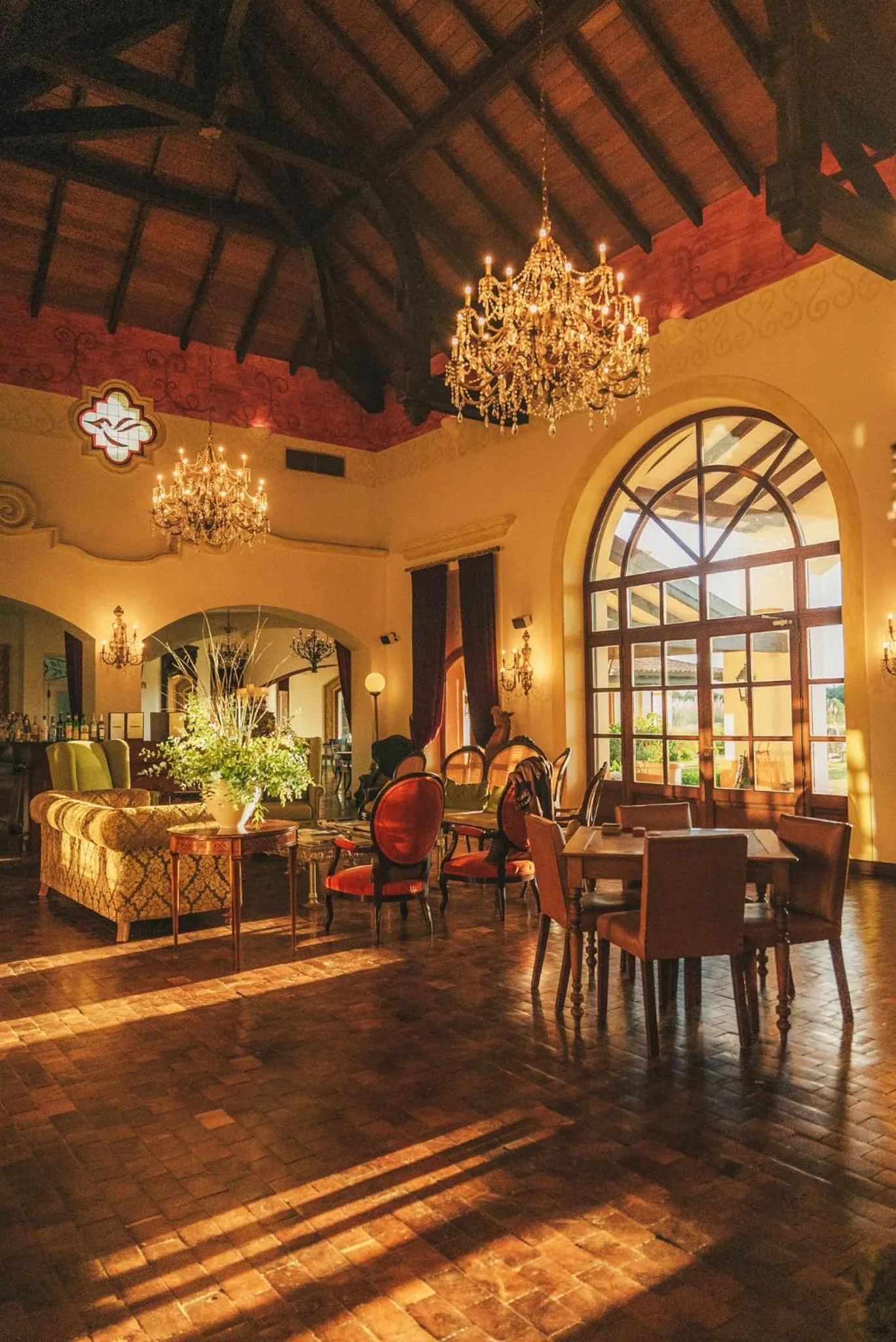 Living room in El Colibri - Relais & Châteaux