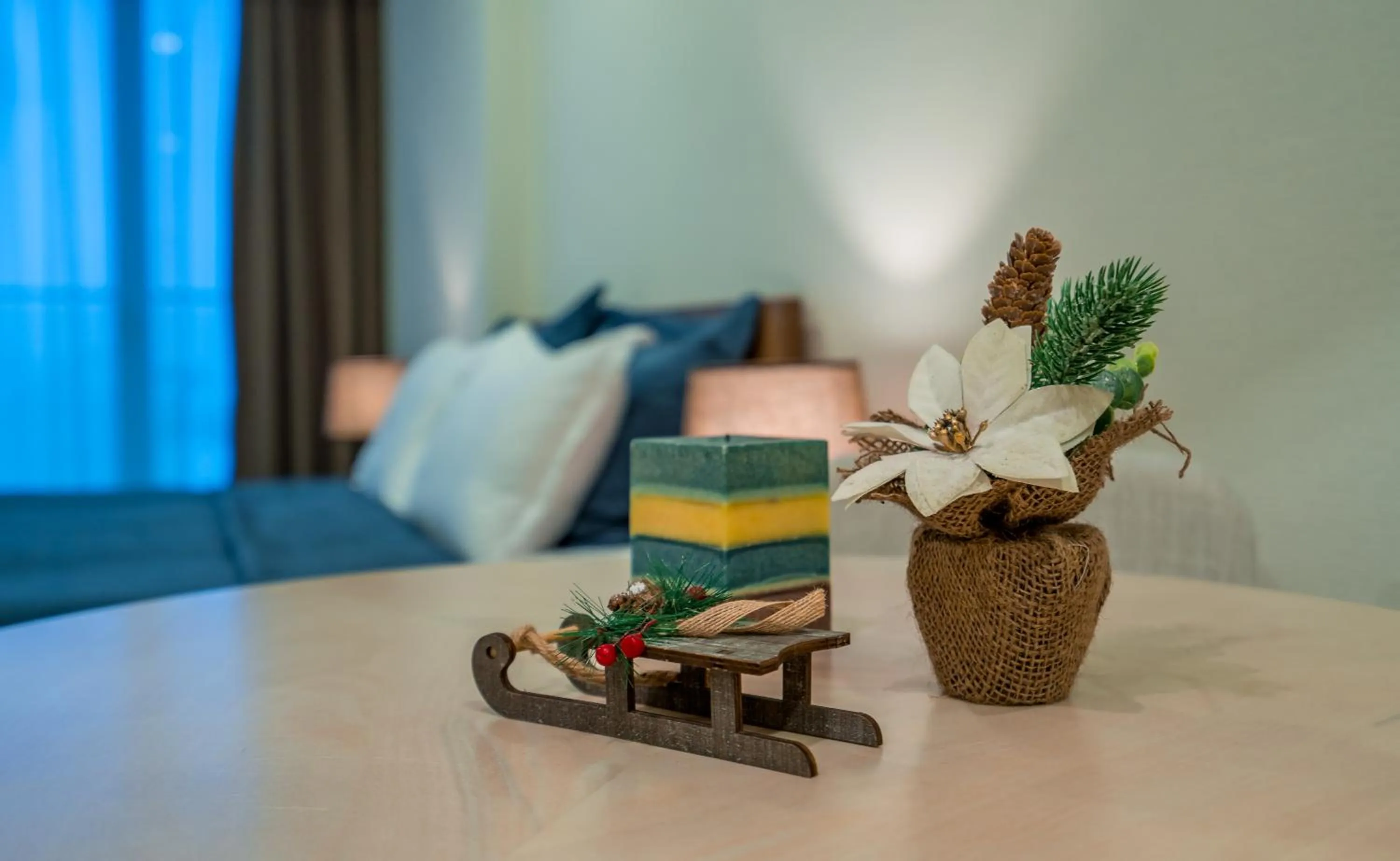 Decorative detail in Nino's Rooms