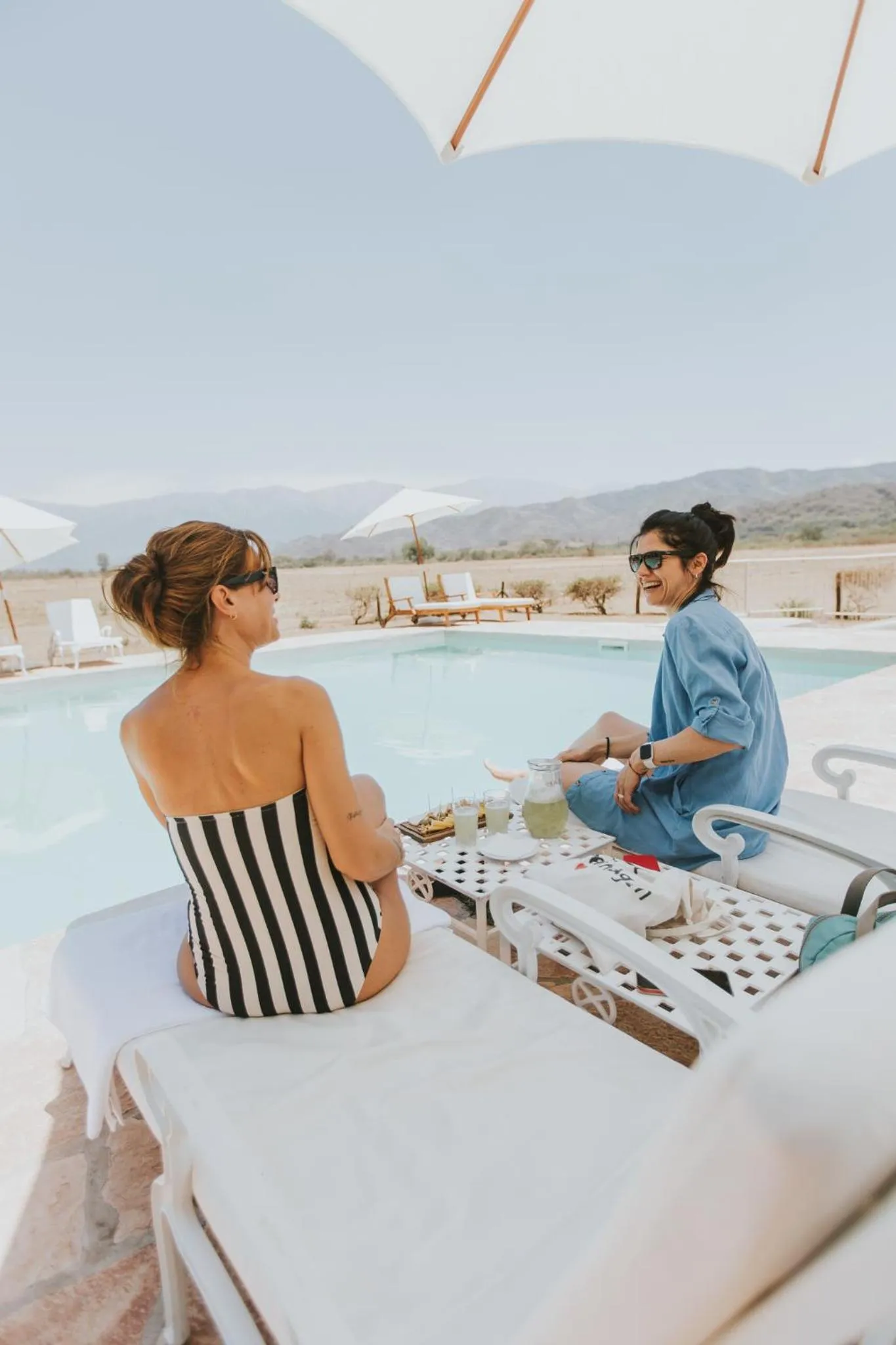 Swimming pool in House of Jasmines Relais & Châteaux