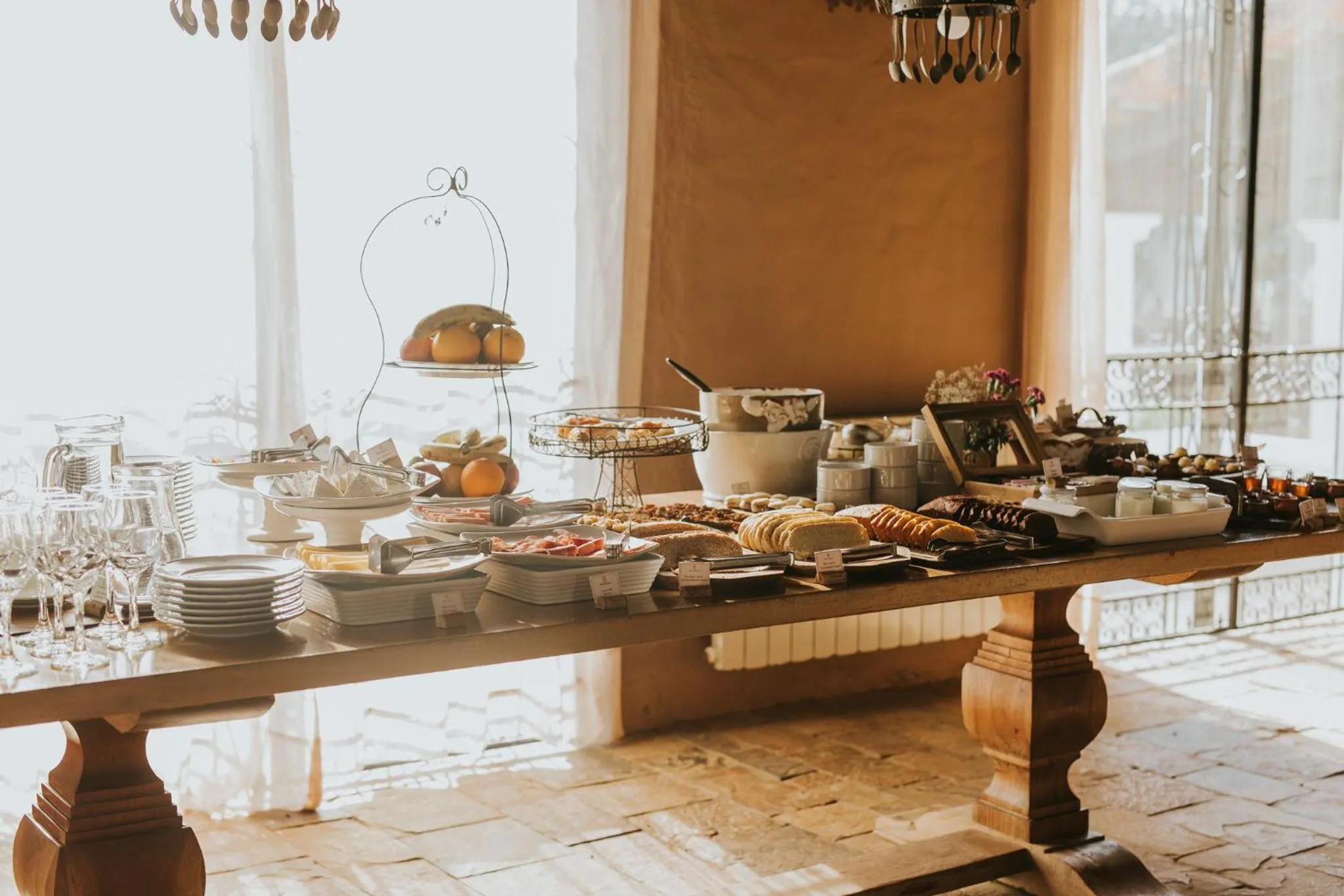 Breakfast in House of Jasmines Relais & Châteaux