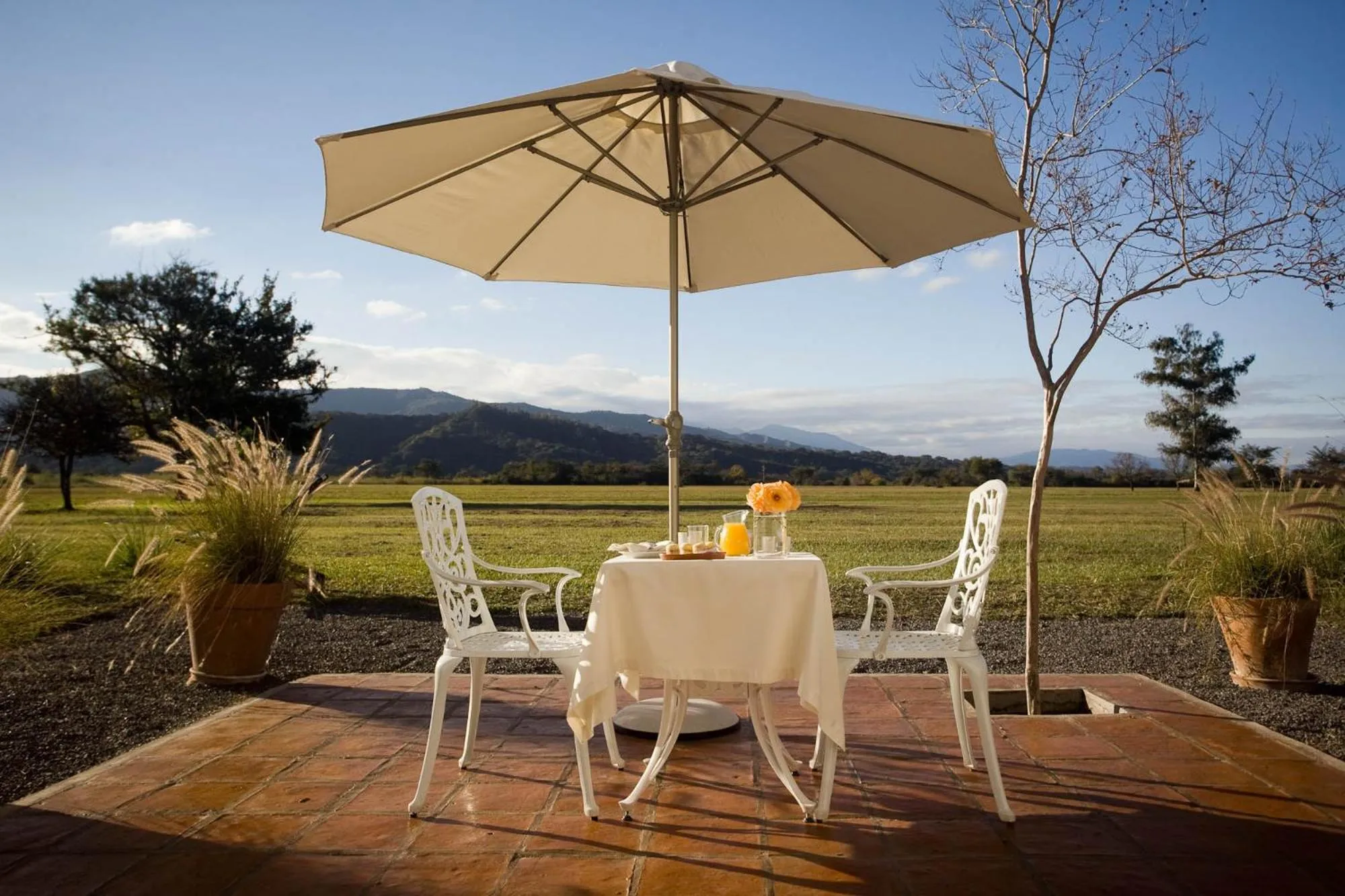 Patio in House of Jasmines Relais & Châteaux