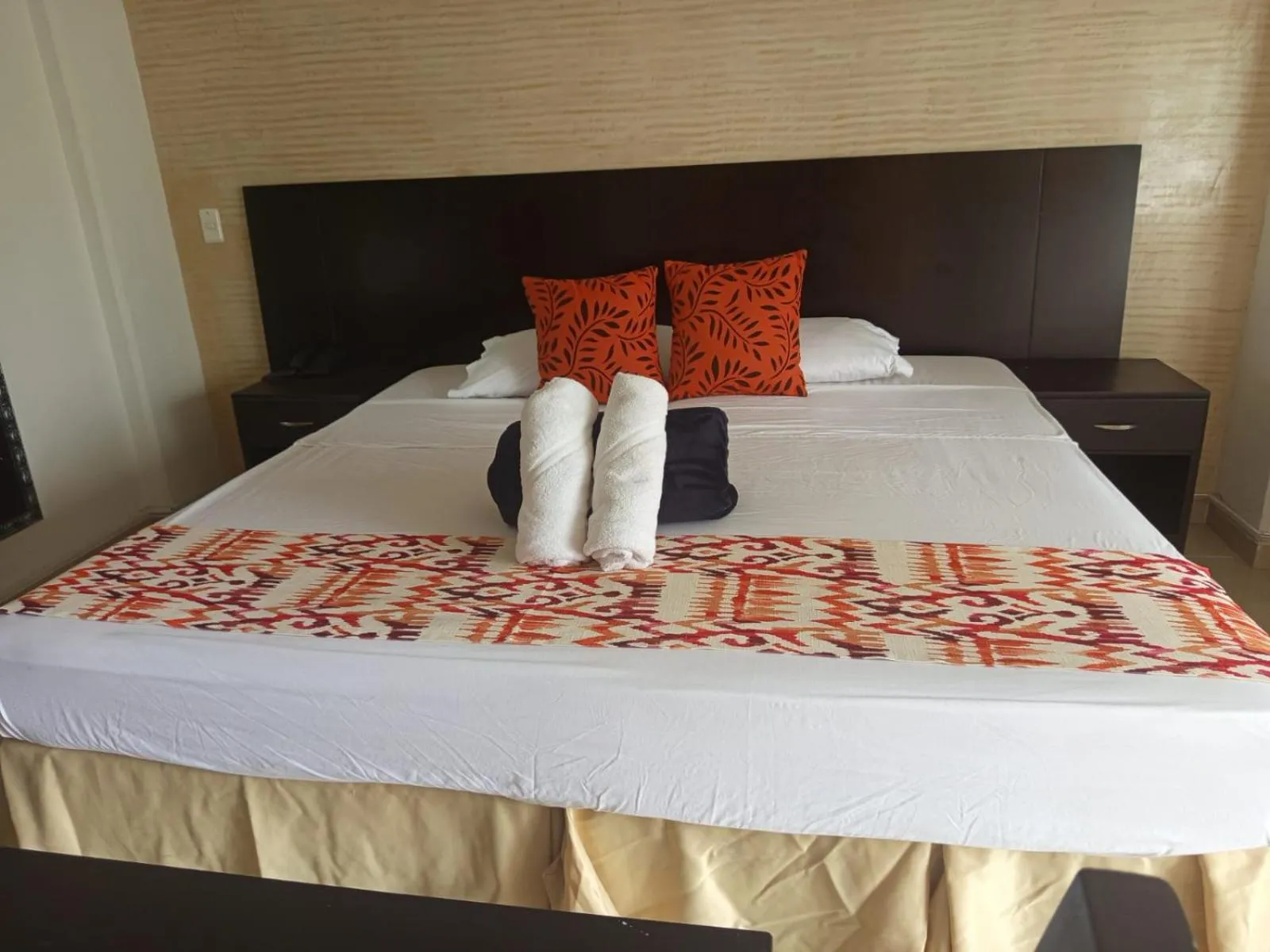 Bed in Hotel Tangara