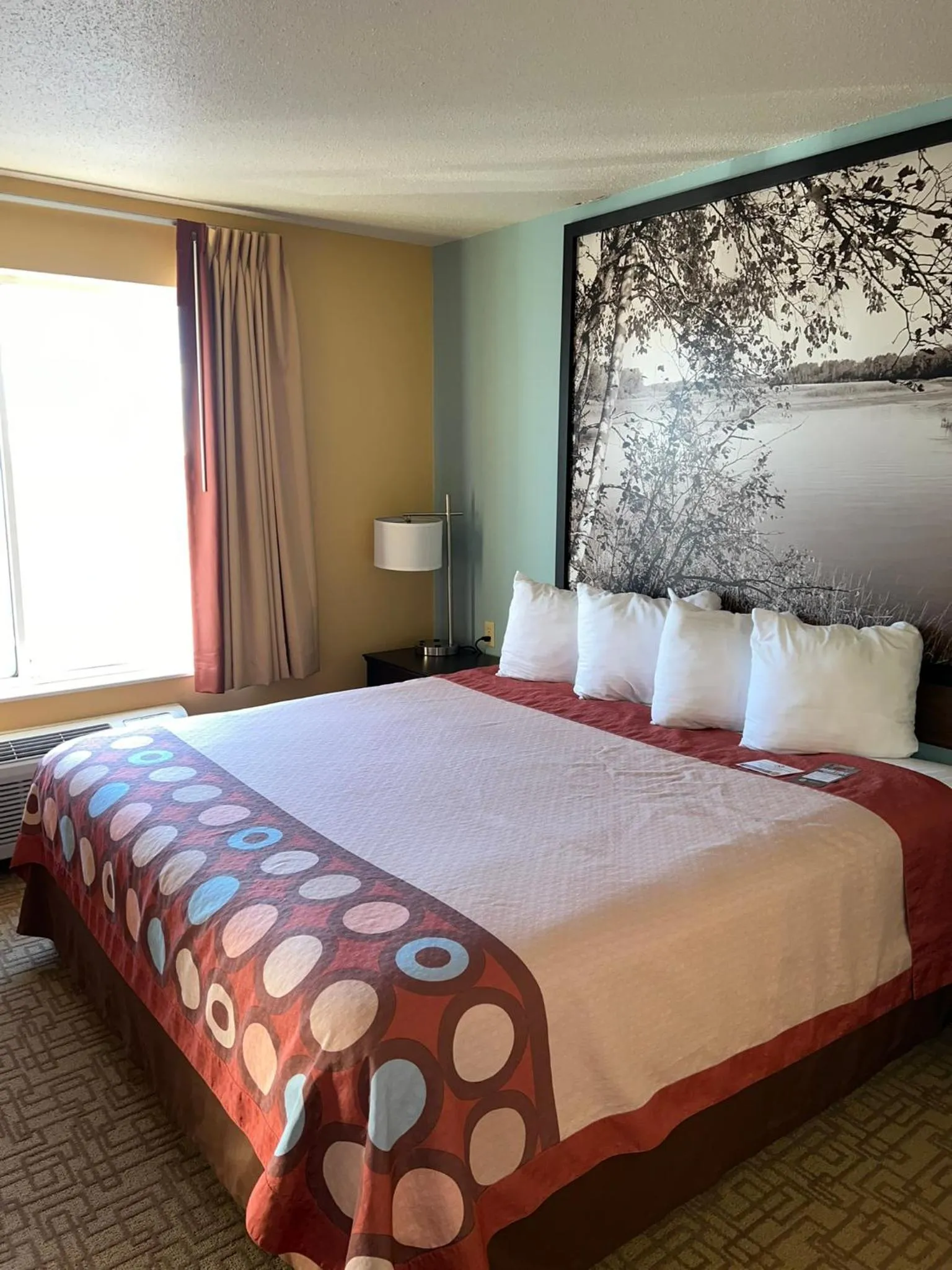 Bed in Super 8 by Wyndham Jackson MN