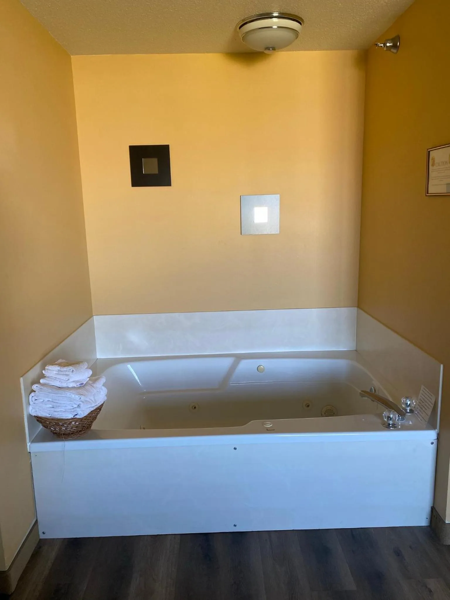 Bed in Super 8 by Wyndham Jackson MN