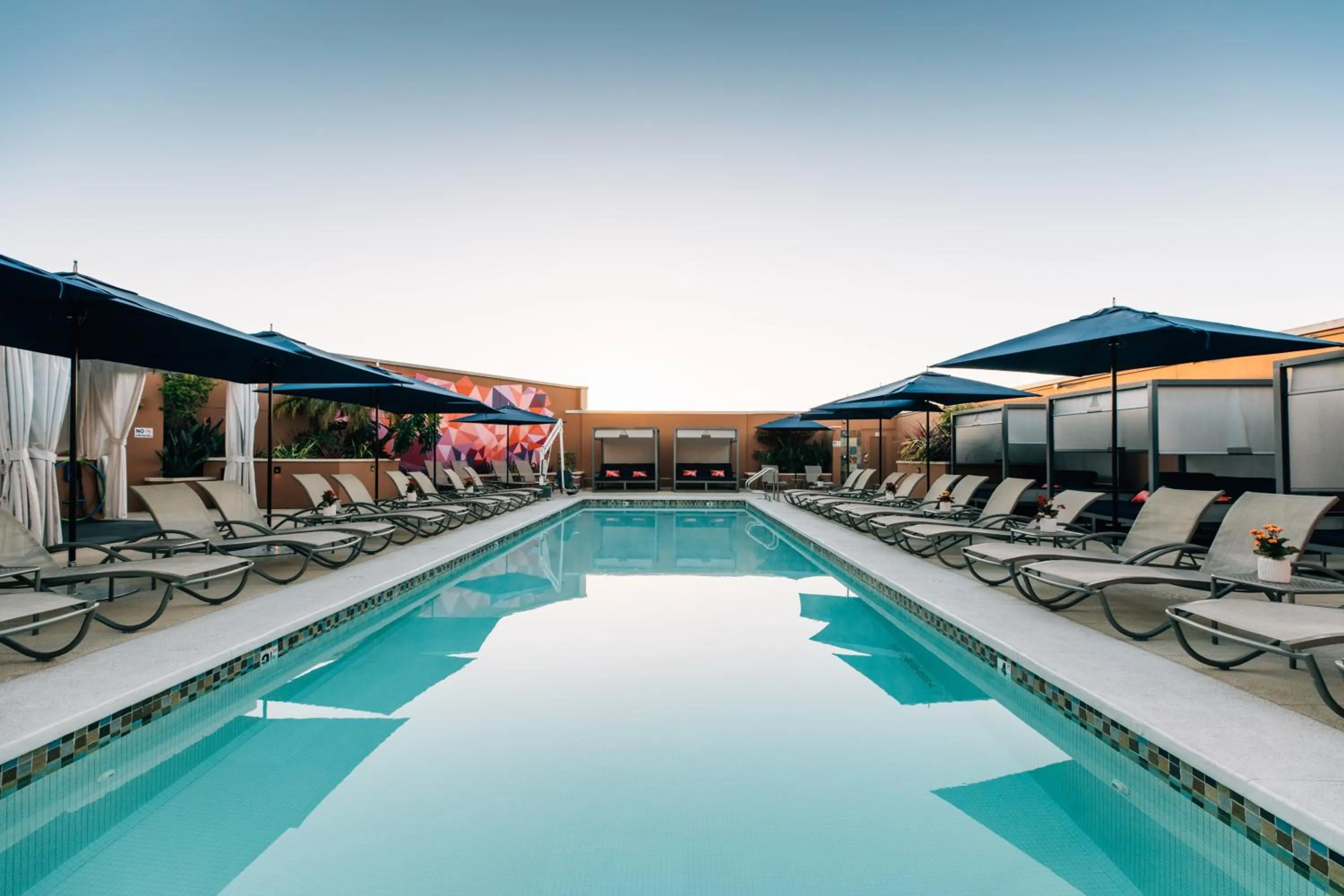 Swimming pool in Four Seasons Hotel Silicon Valley at East Palo Alto