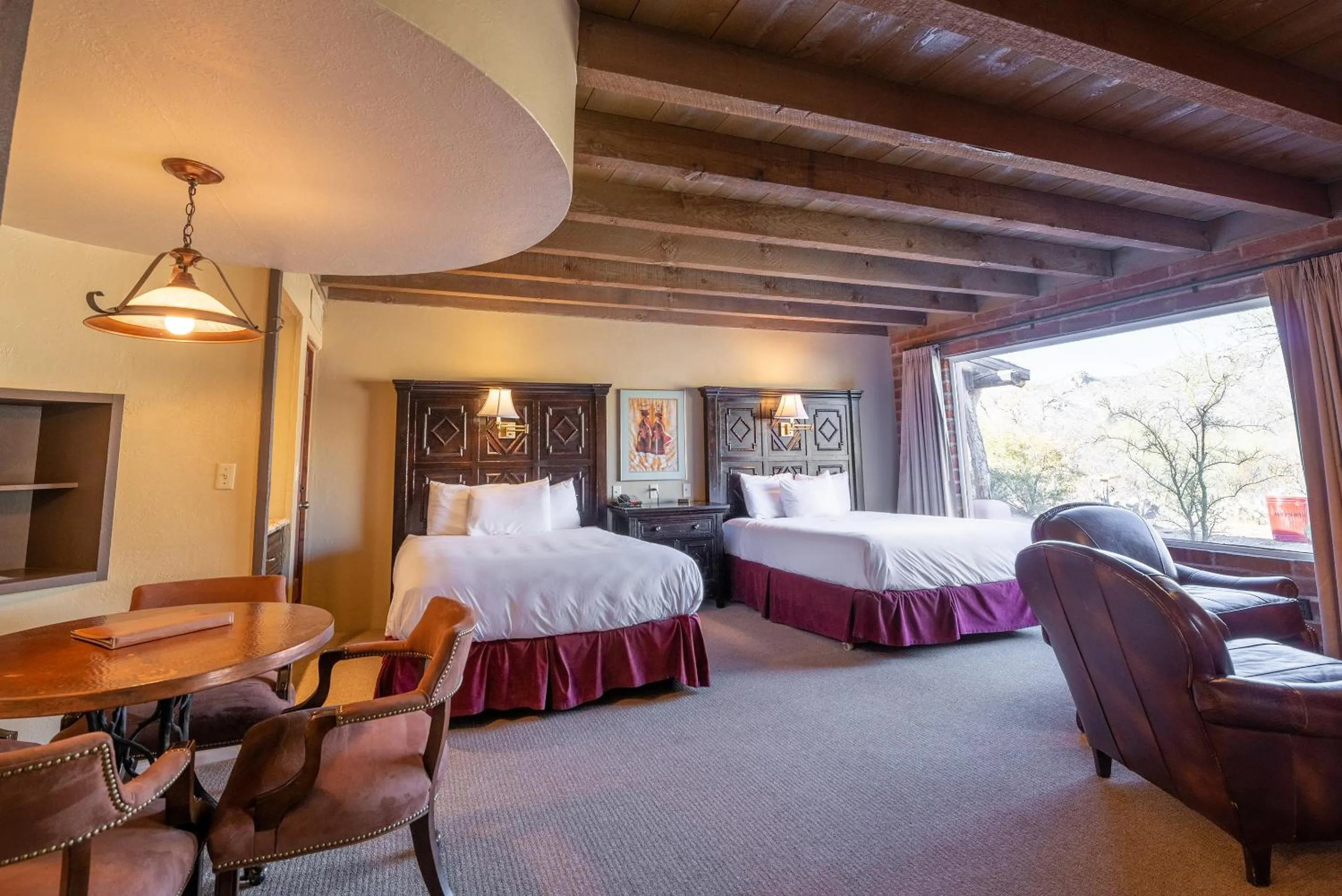 Bed in Tanque Verde Guest Ranch