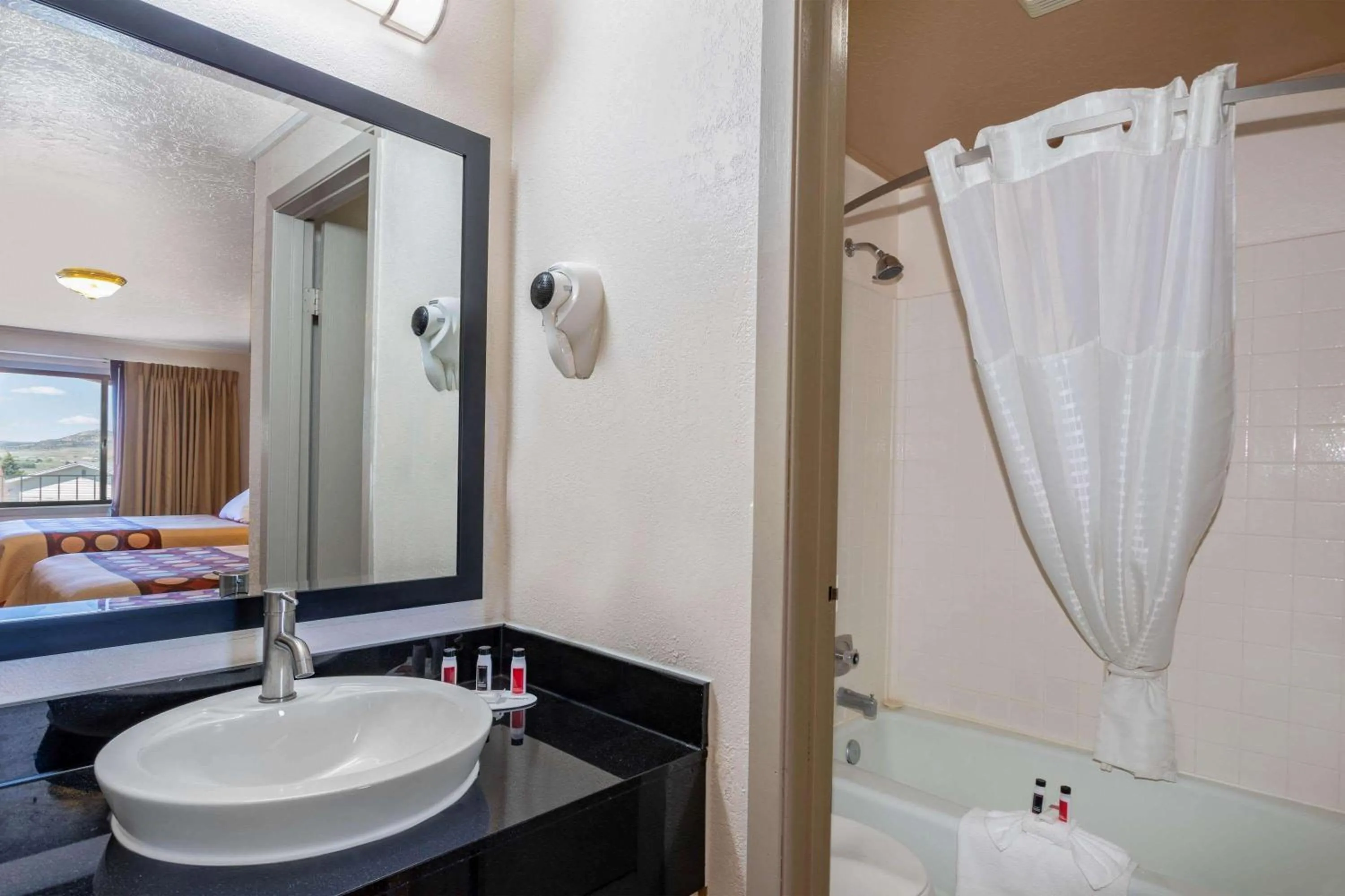 Bathroom in Super 8 by Wyndham Evanston