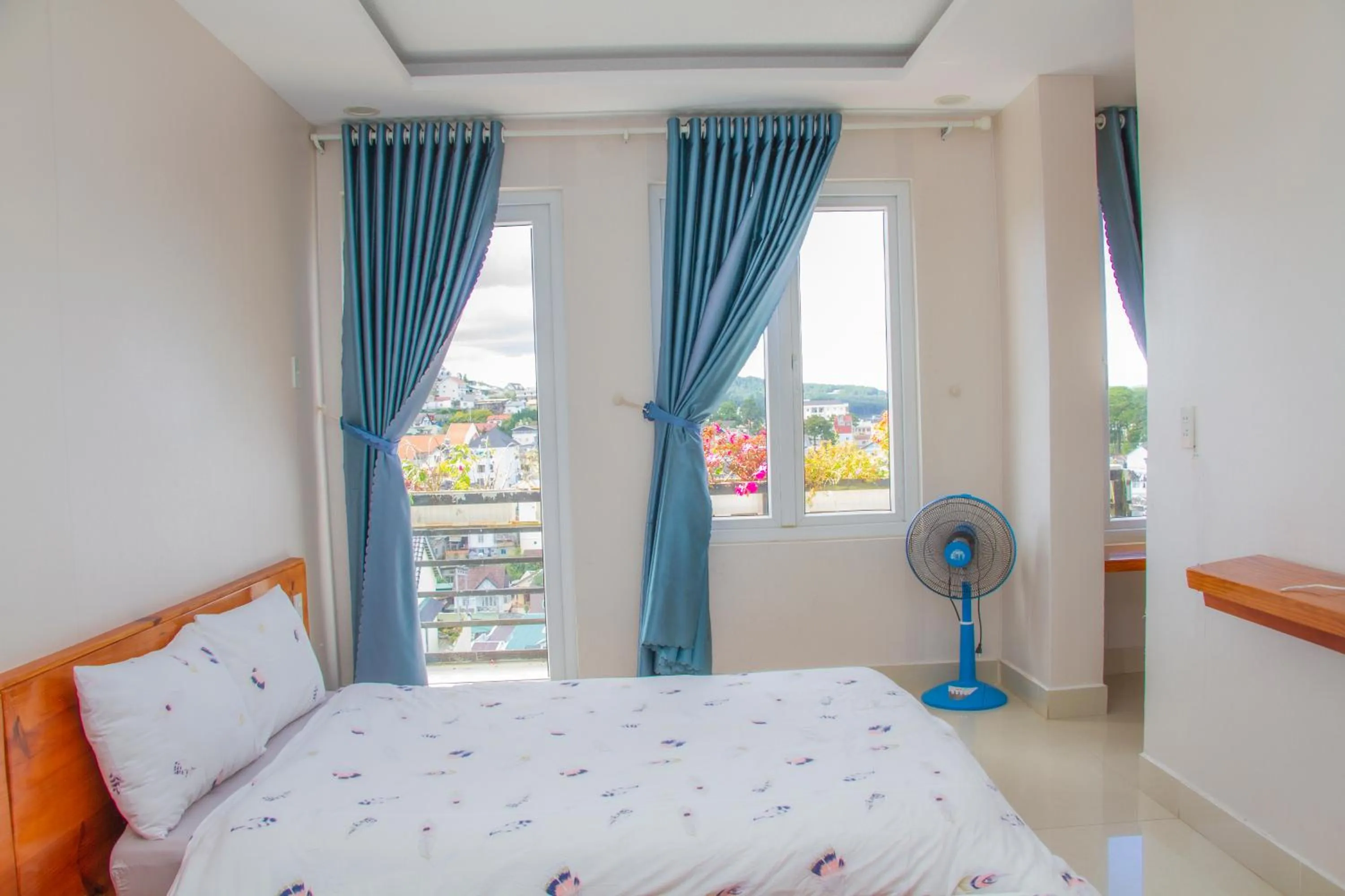 Bed in Ha Khoa Hotel Dalat