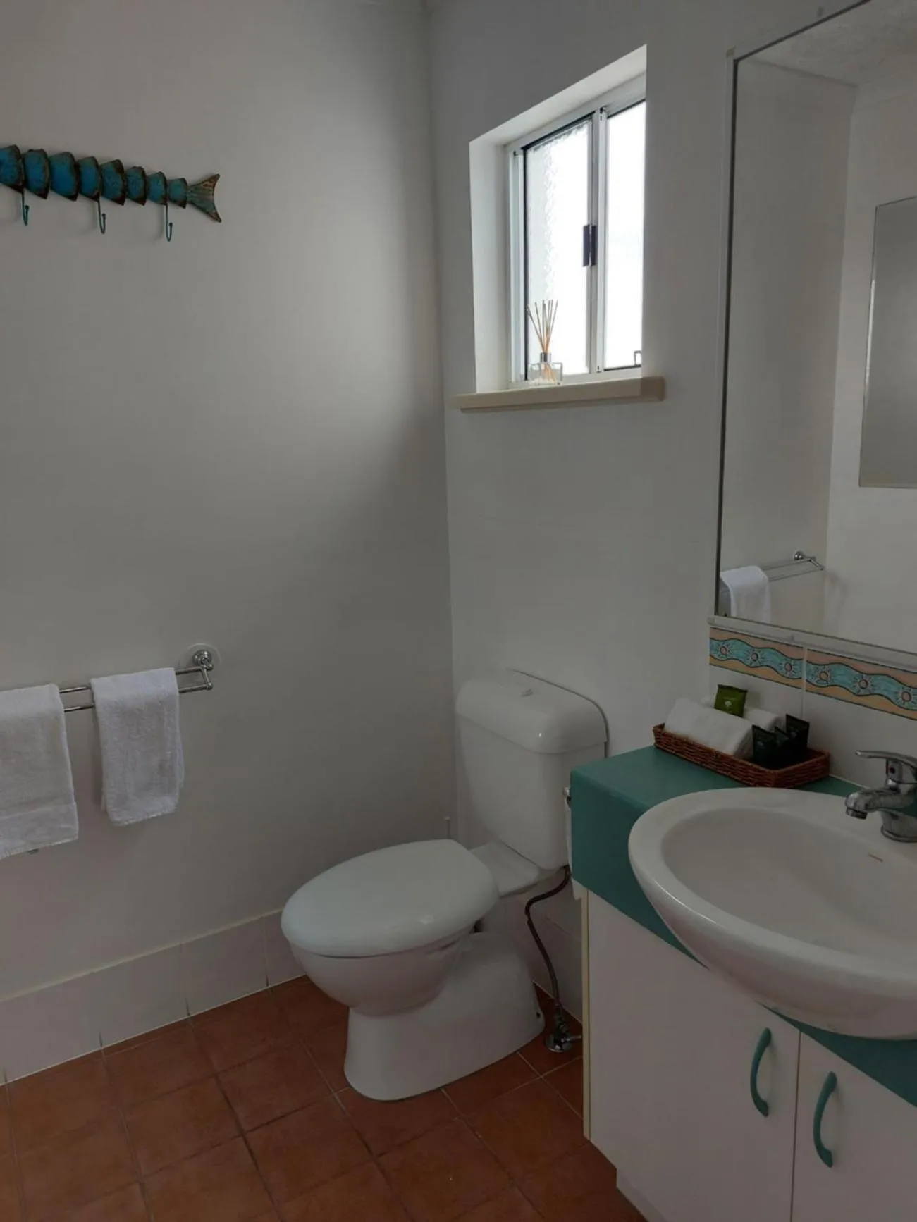 Bathroom in Sandy Shores Holiday Units