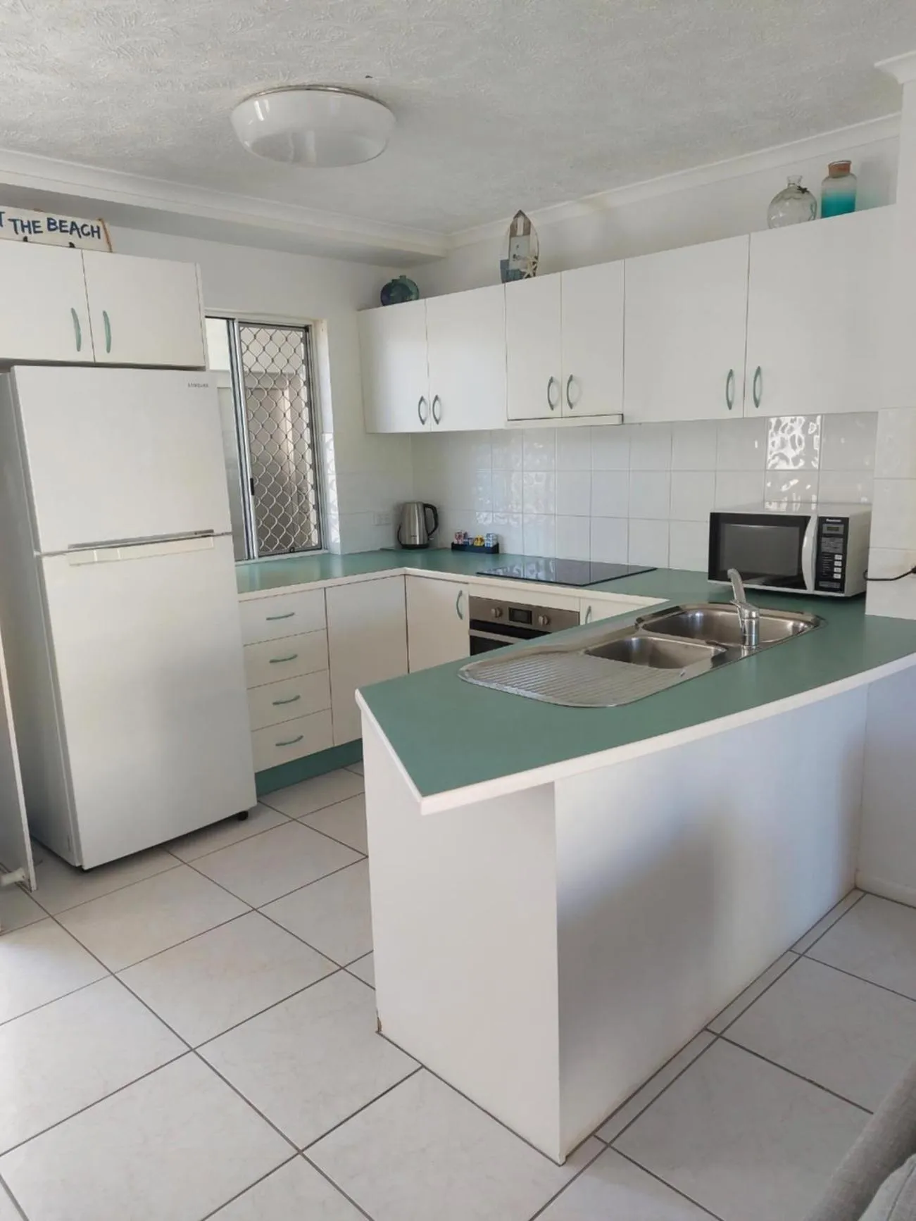 kitchen in Sandy Shores Holiday Units