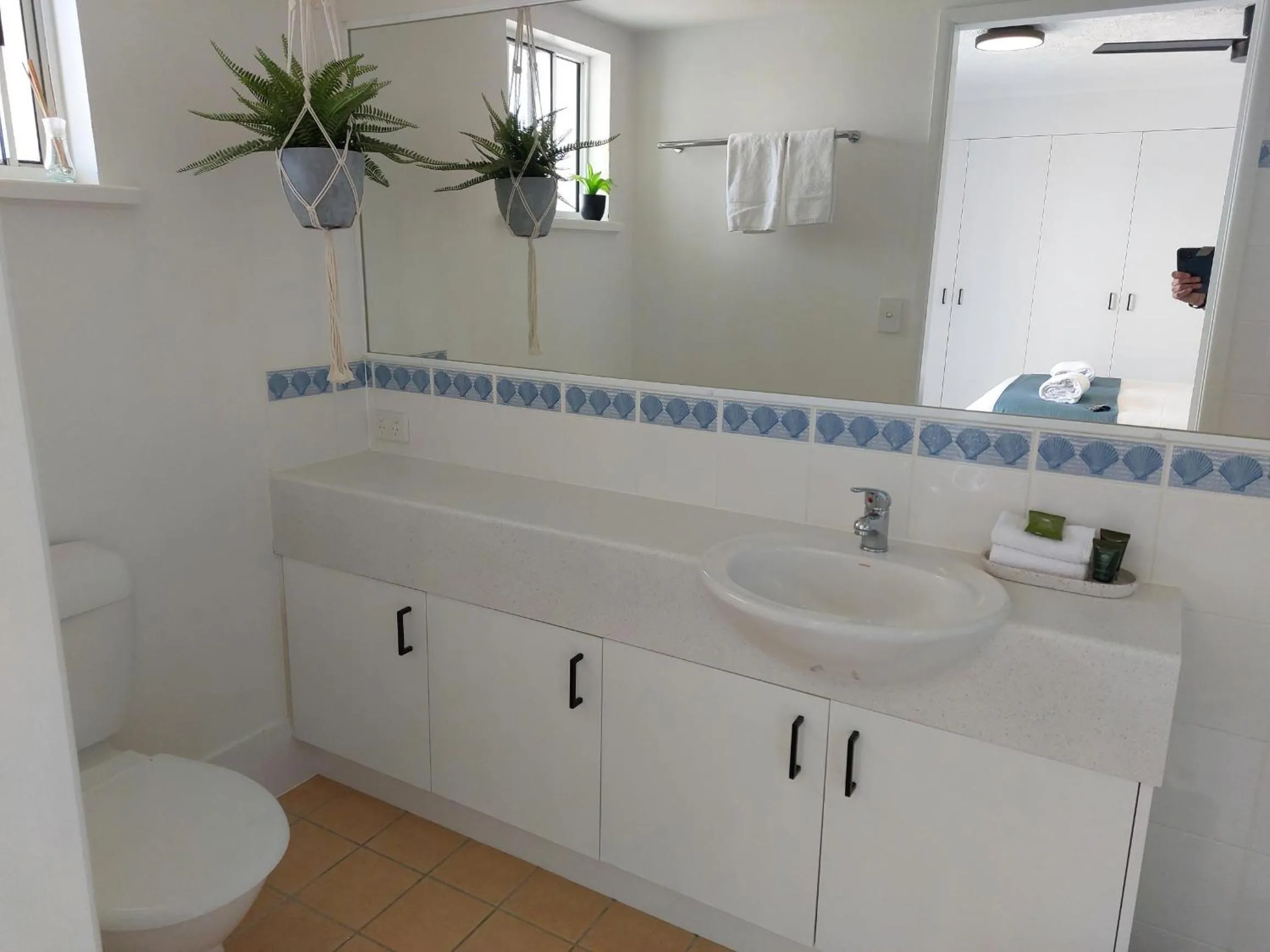 Bathroom in Sandy Shores Holiday Units