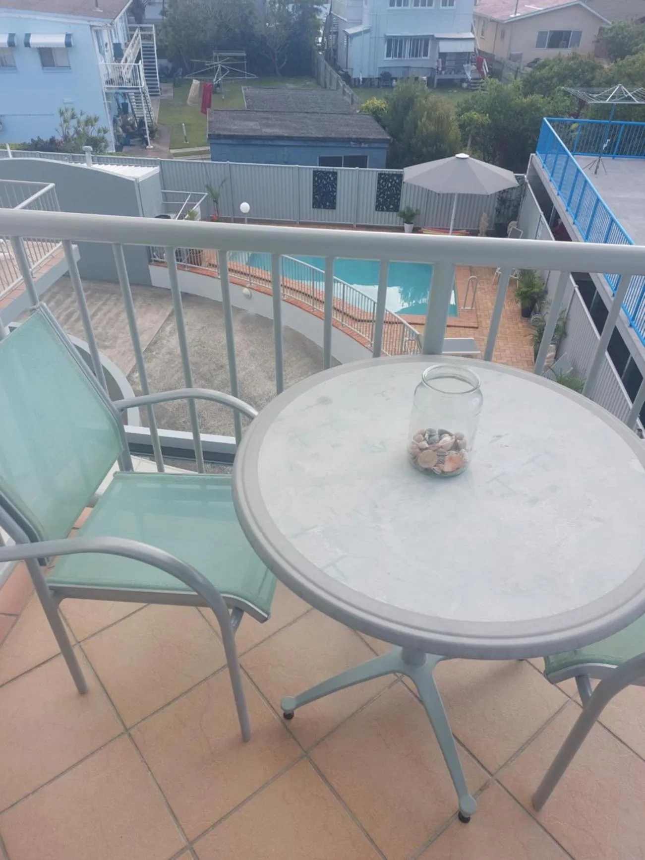 Balcony/Terrace in Sandy Shores Holiday Units