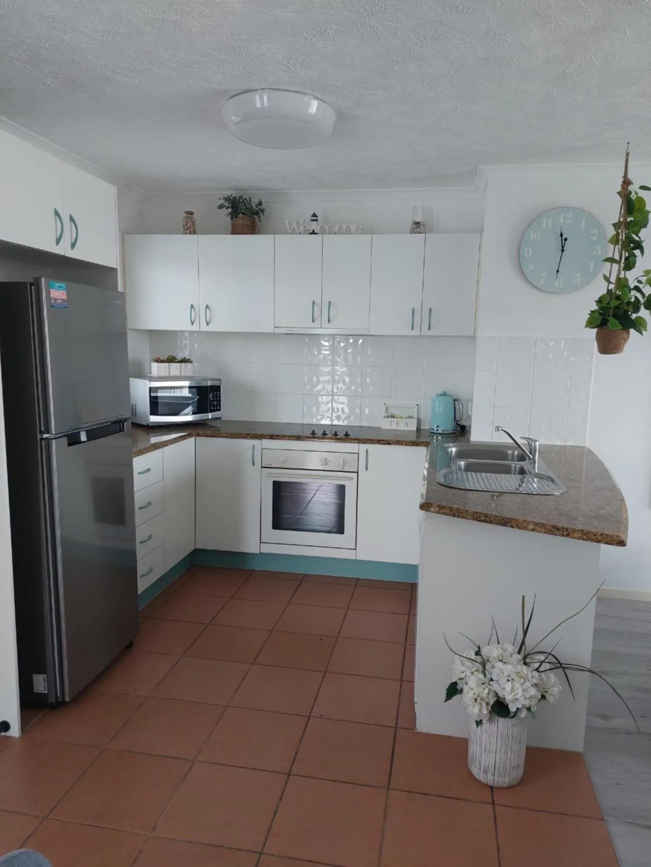 kitchen in Sandy Shores Holiday Units