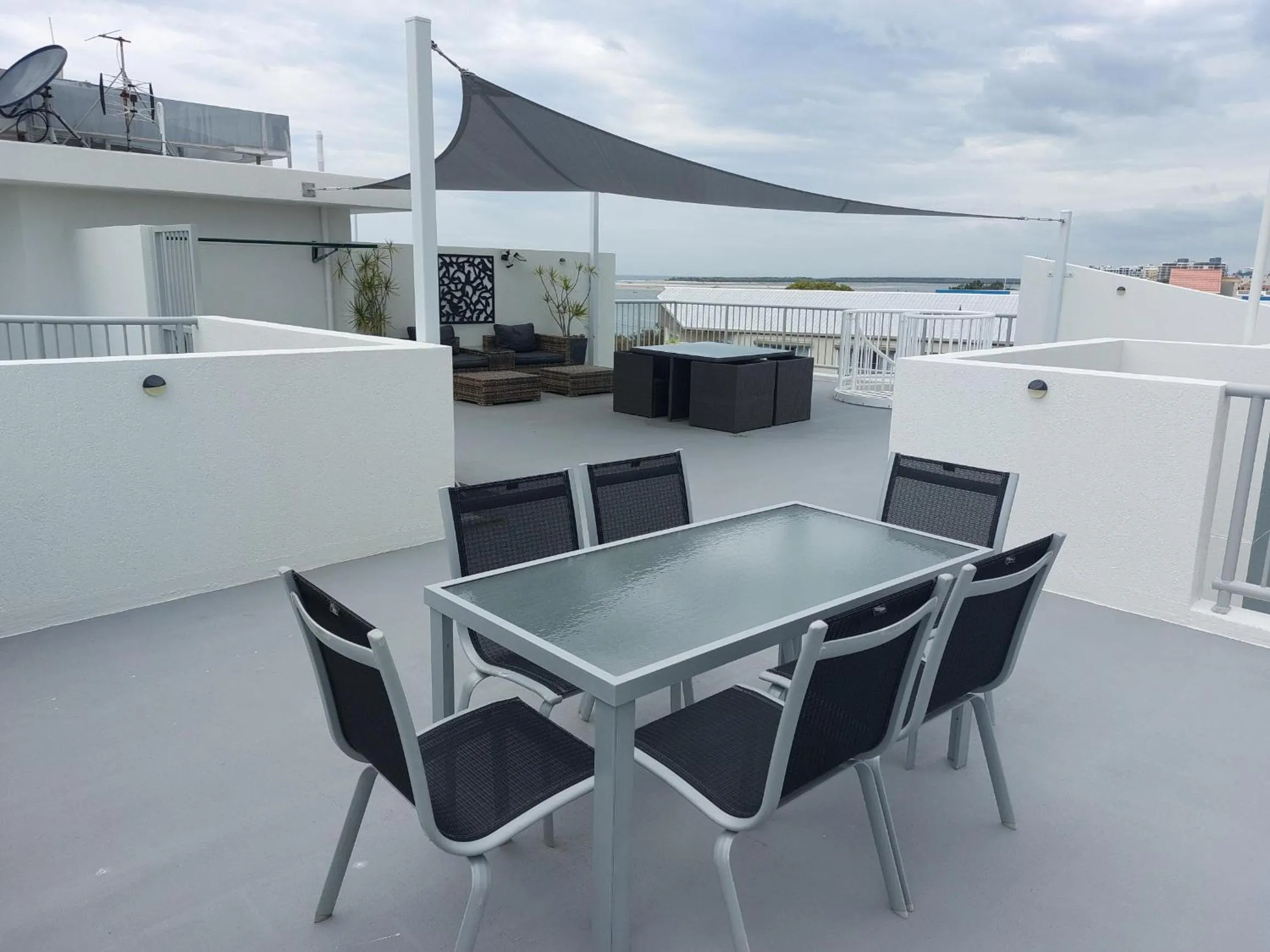 Dining area in Sandy Shores Holiday Units