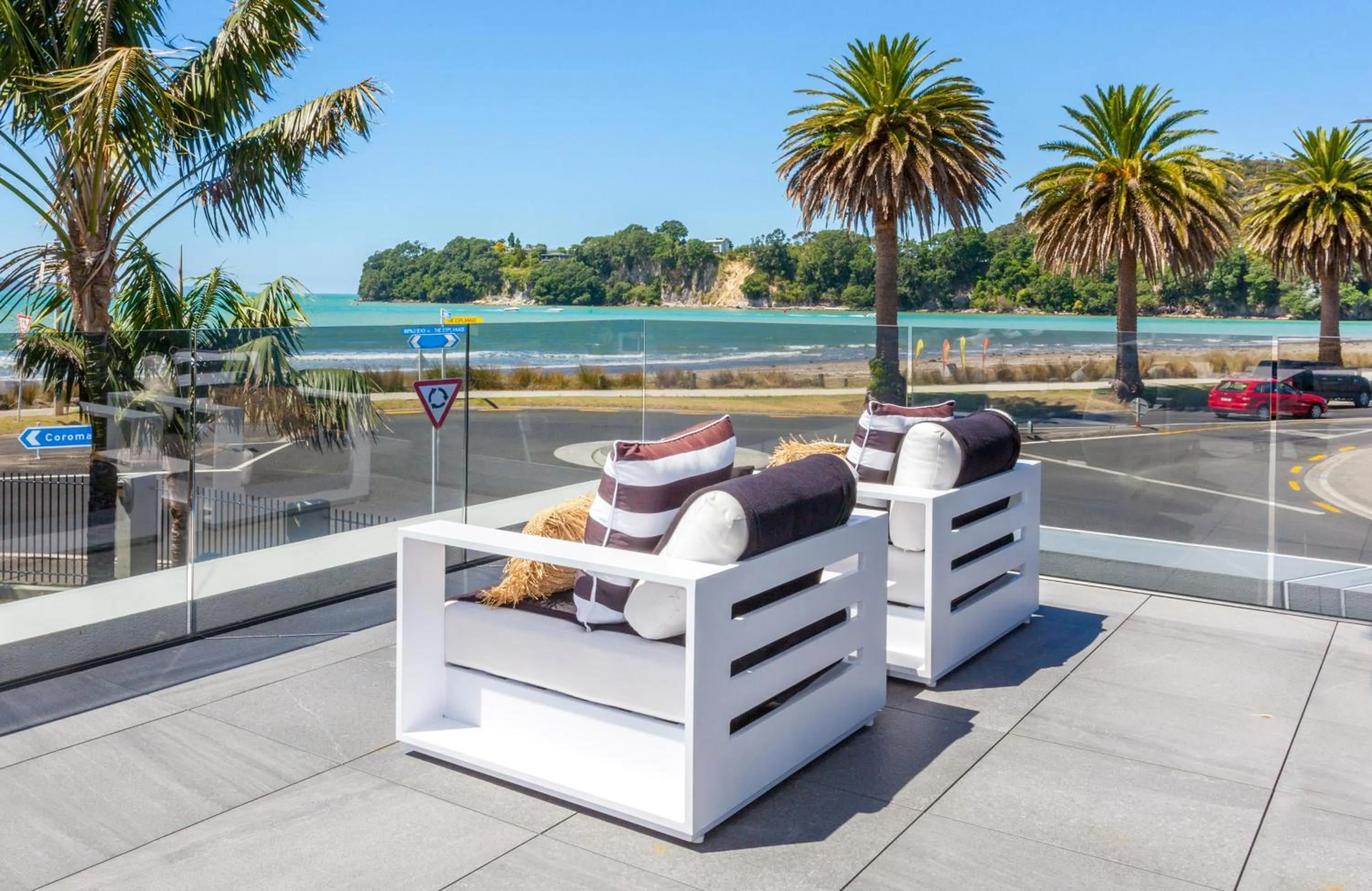 Patio in Waters Edge B&B