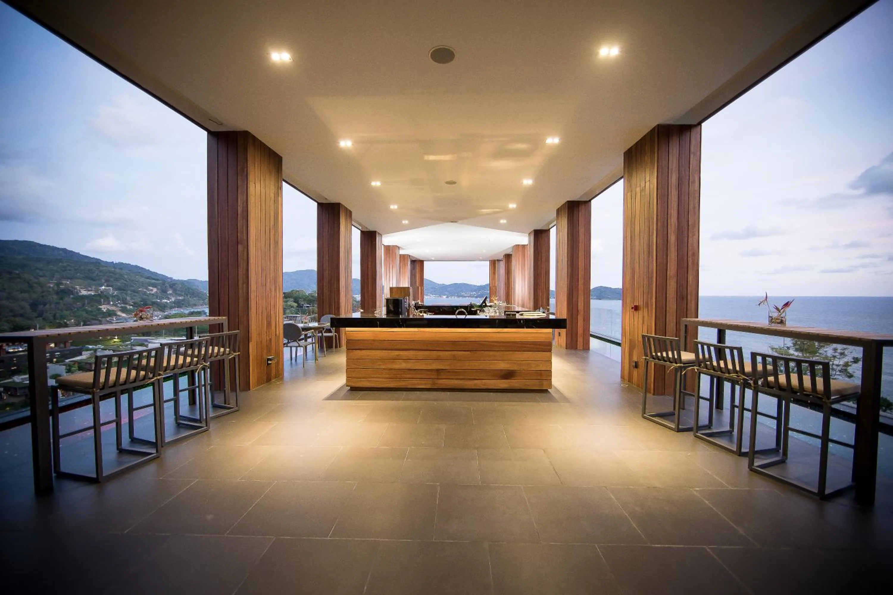 Lounge or bar in The Naka Phuket, a member of Design Hotels