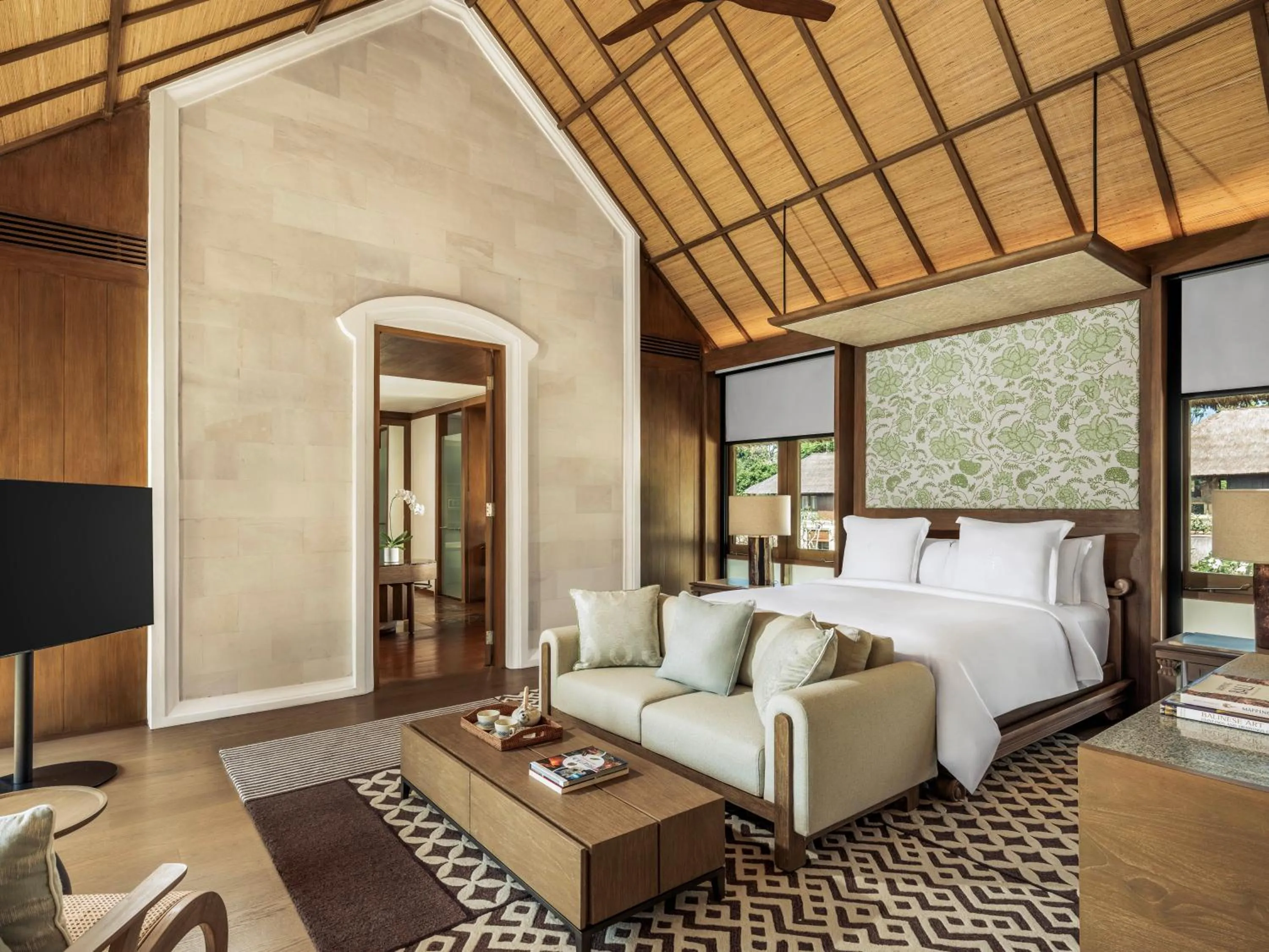 Bedroom, Bed in Four Seasons Resort Bali at Jimbaran Bay