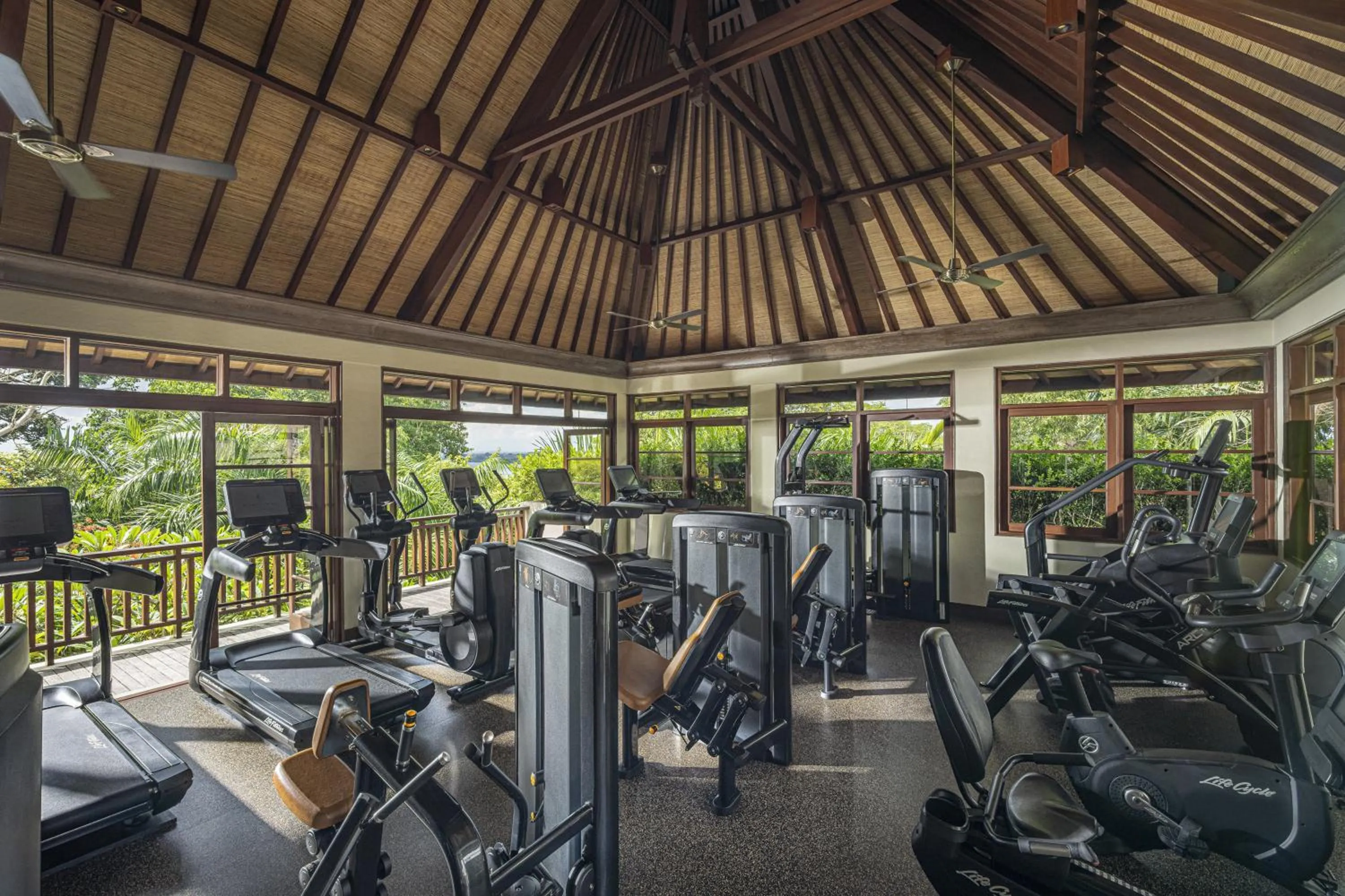 Fitness centre/facilities in Four Seasons Resort Bali at Jimbaran Bay