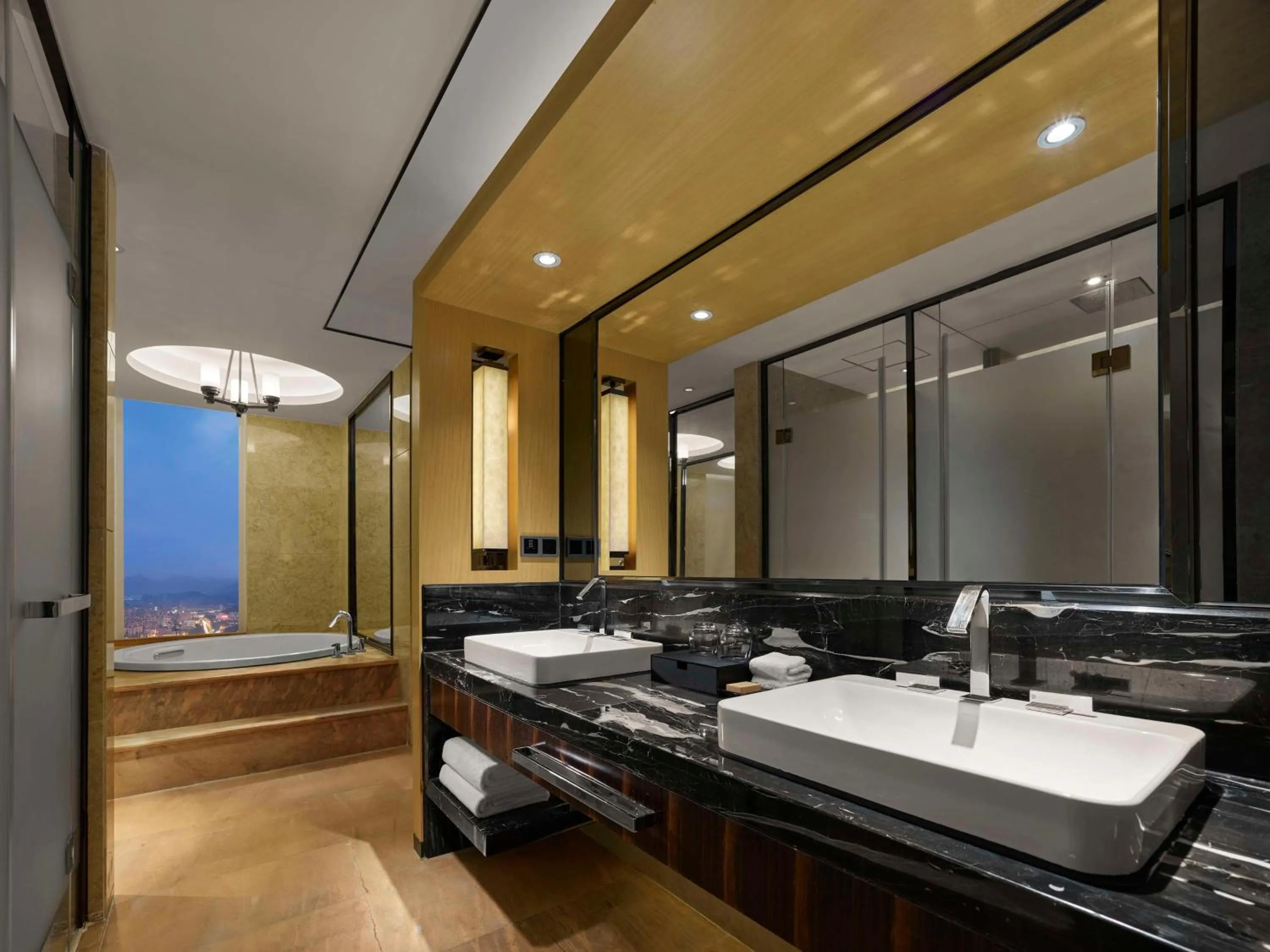 Bathroom in Hilton Zhongshan Downtown