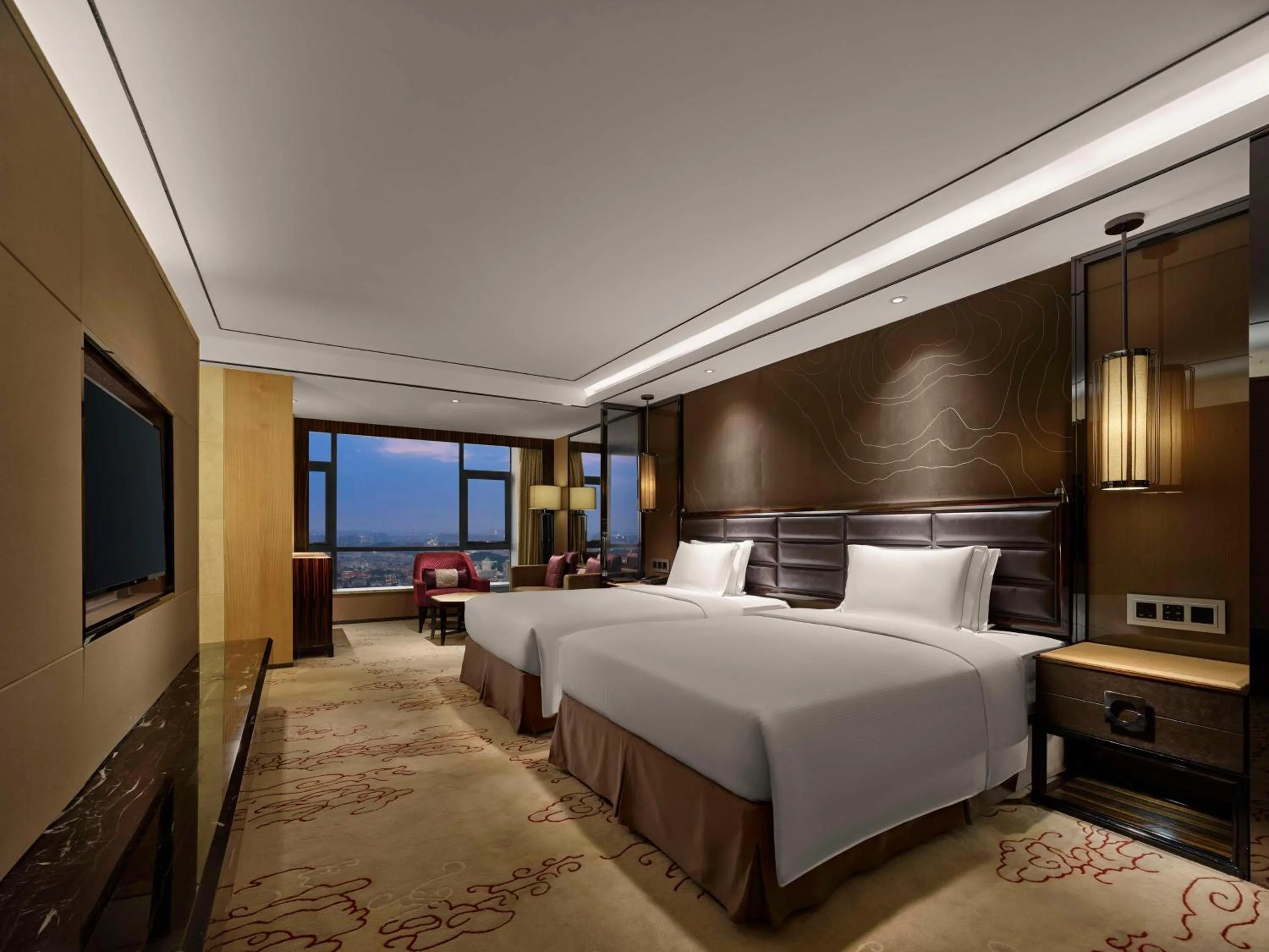 Bed in Hilton Zhongshan Downtown