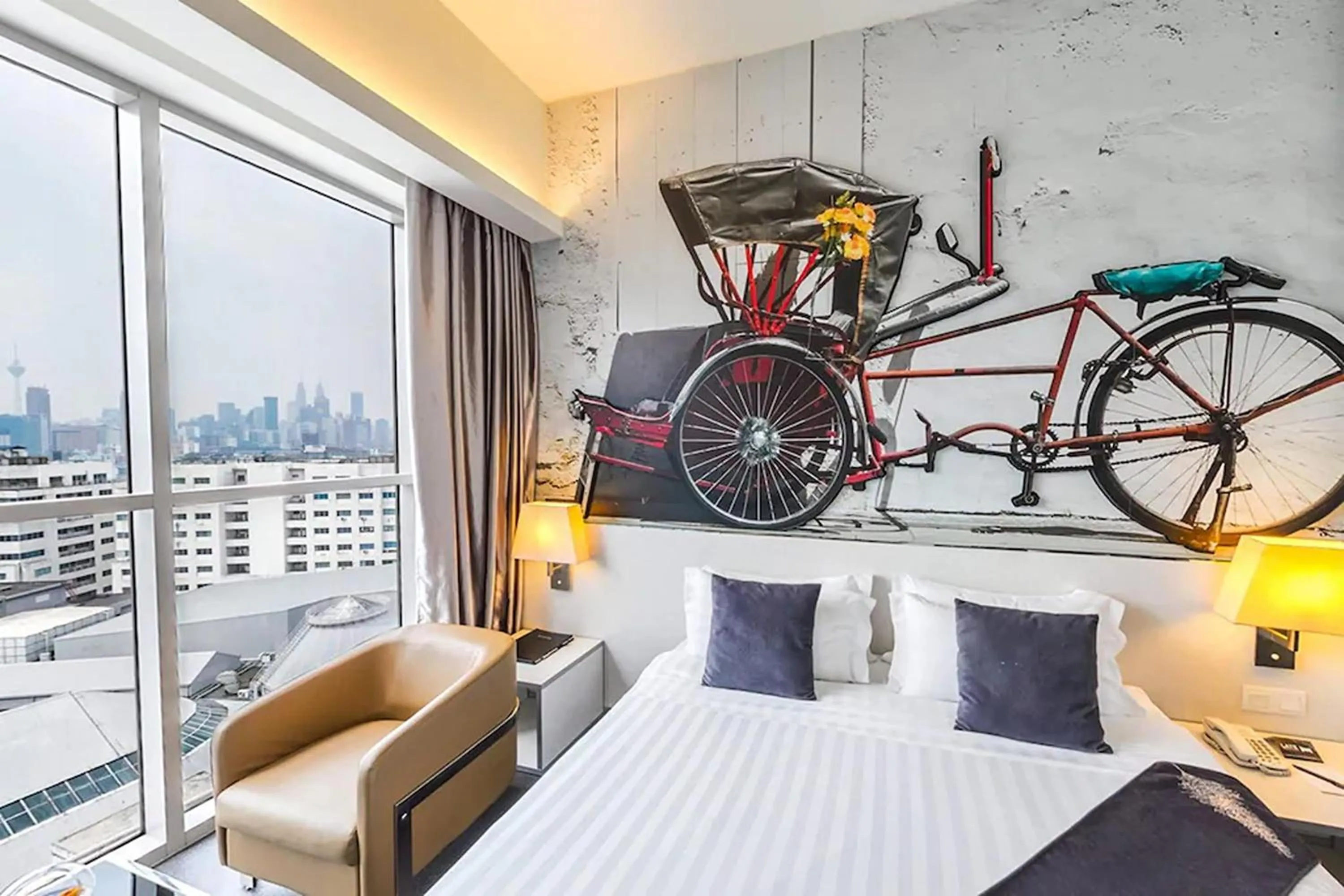 Bed in Vivatel Kuala Lumpur