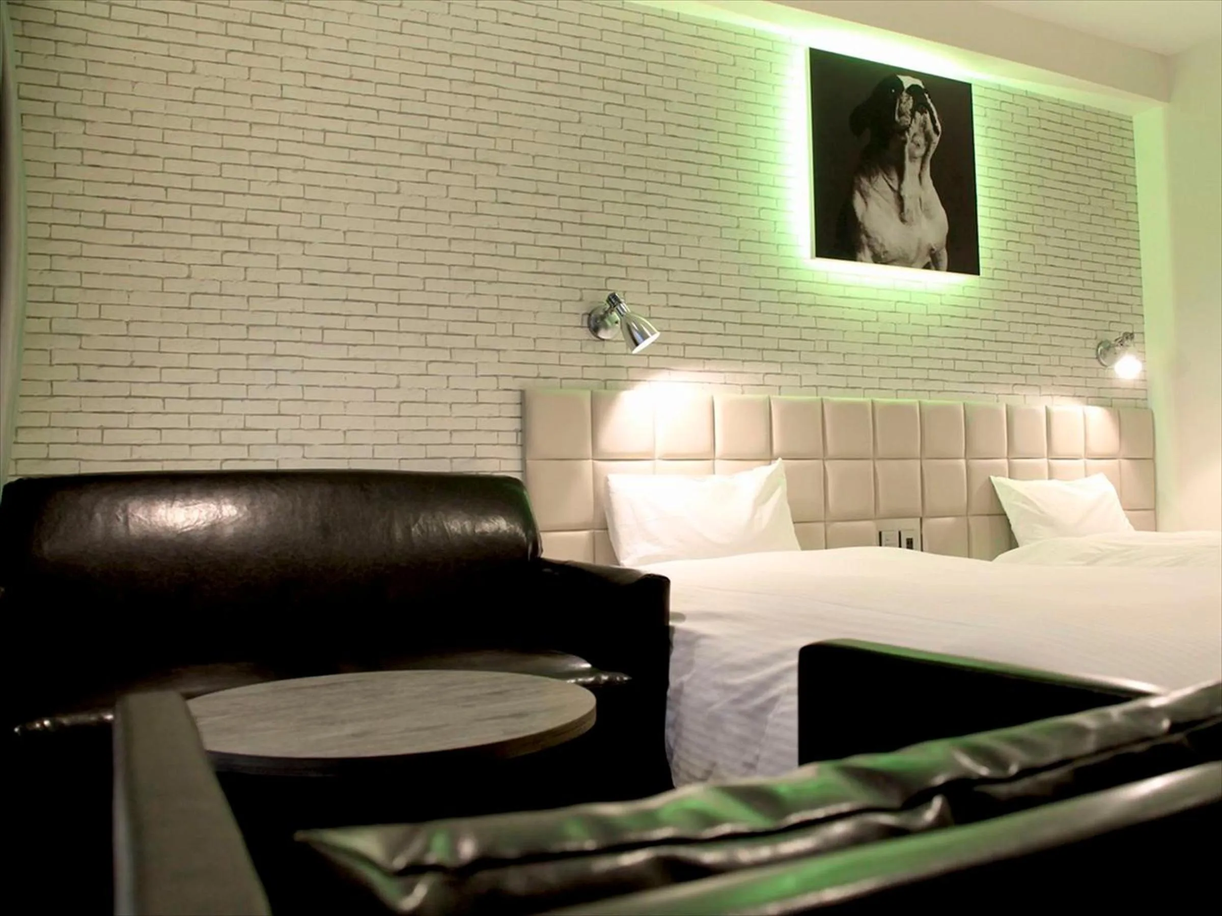 Photo of the whole room, Bed in Hotel Plumm