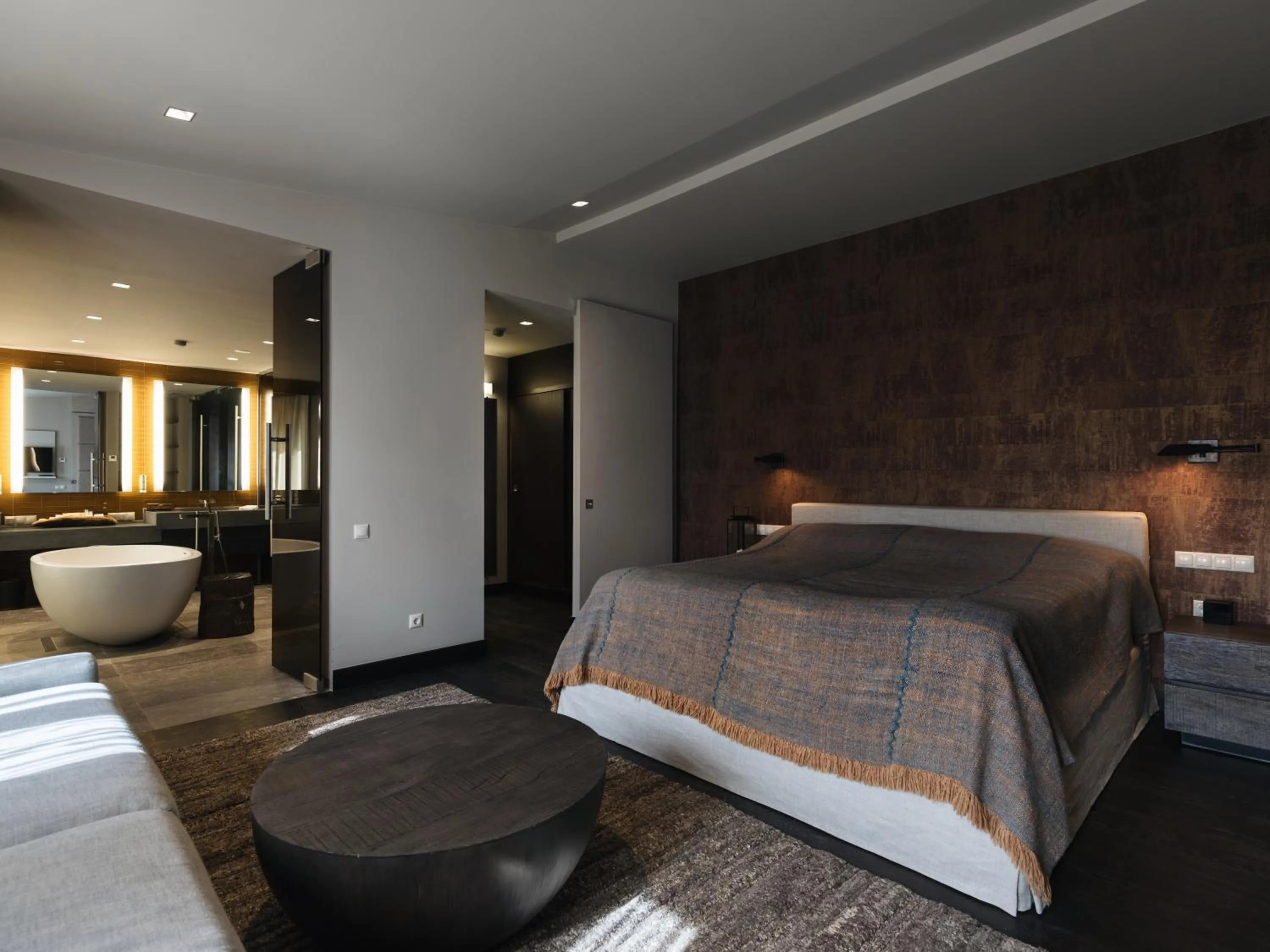 Bed in Tufenkian Historic Yerevan Hotel