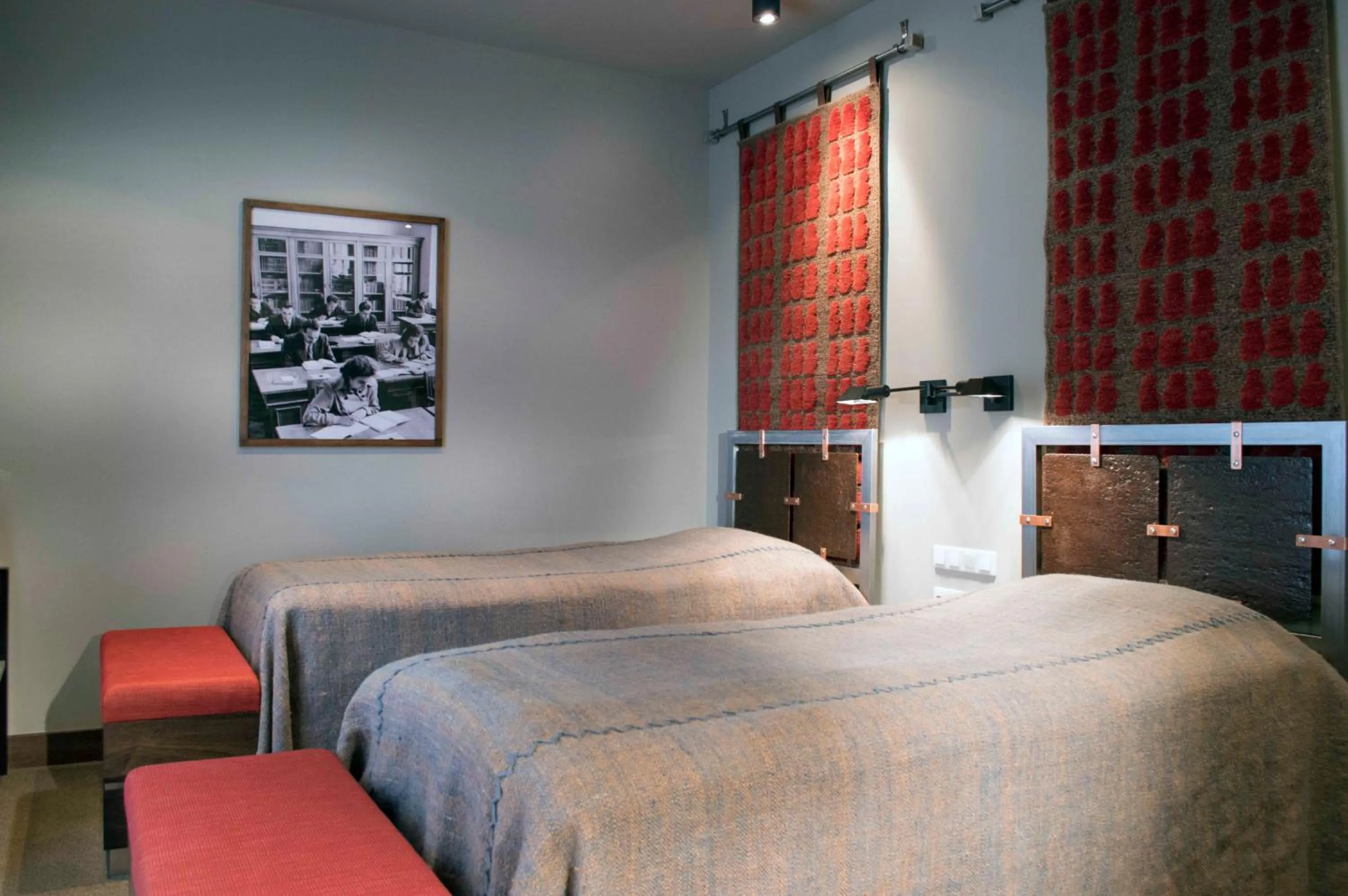 Bed in Tufenkian Historic Yerevan Hotel